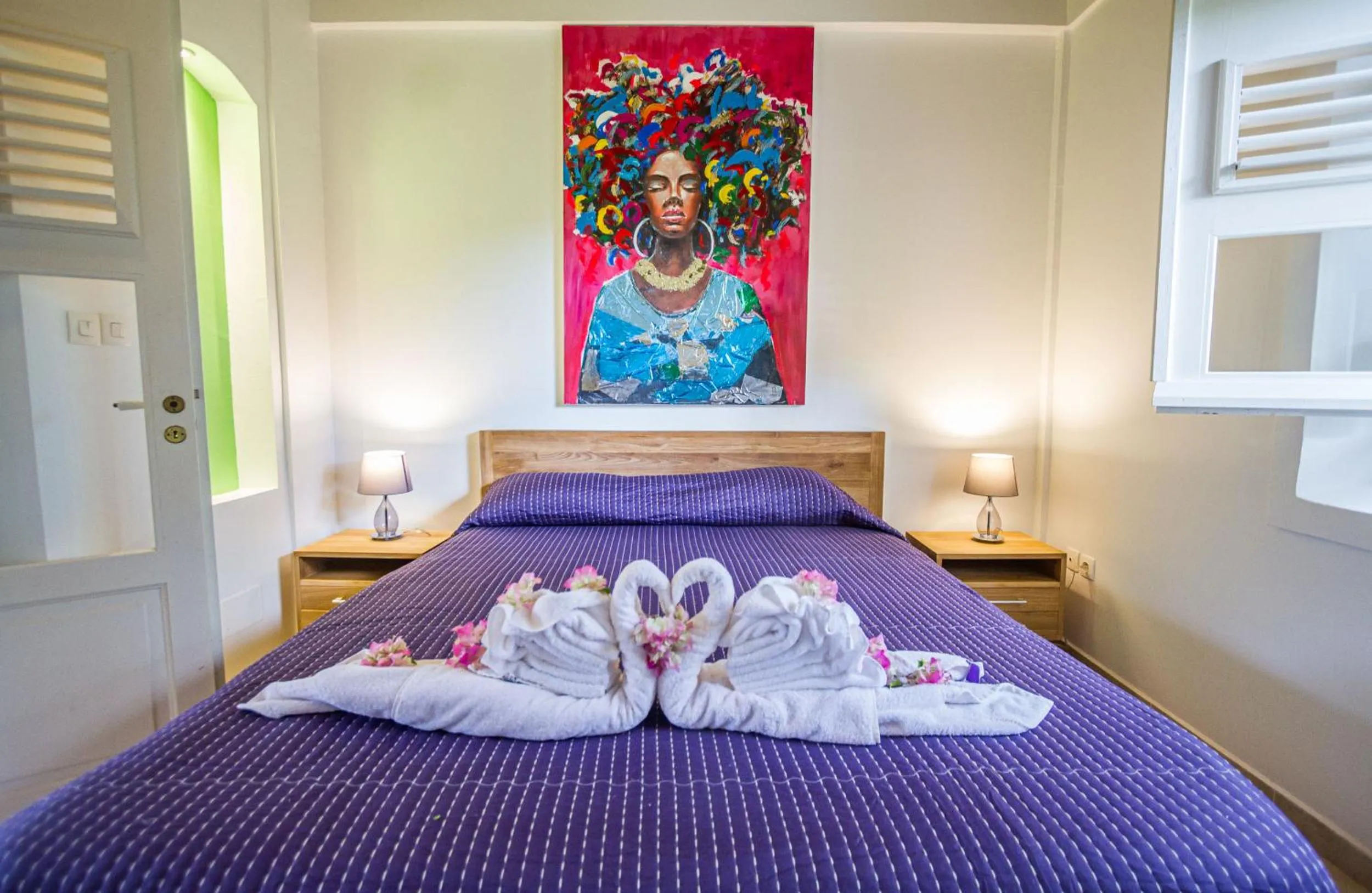 Bed in Habitation du Comté