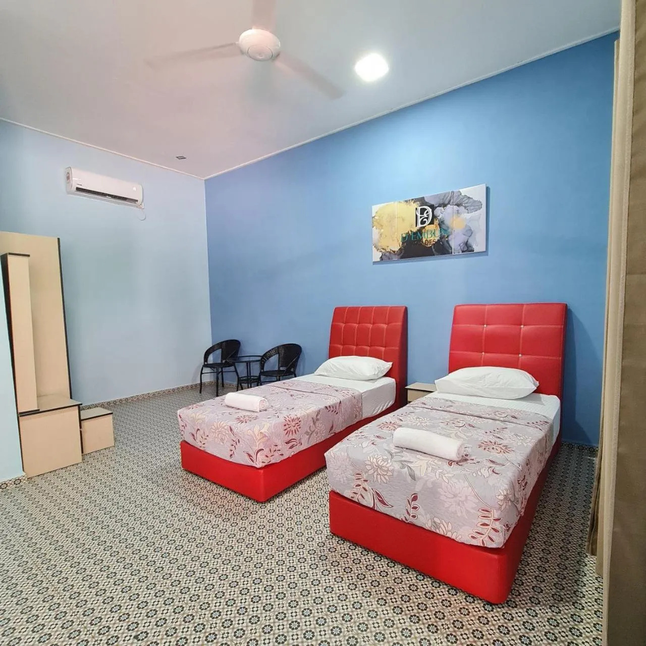 Bed in D'EMBUN INAP DESA BESUT