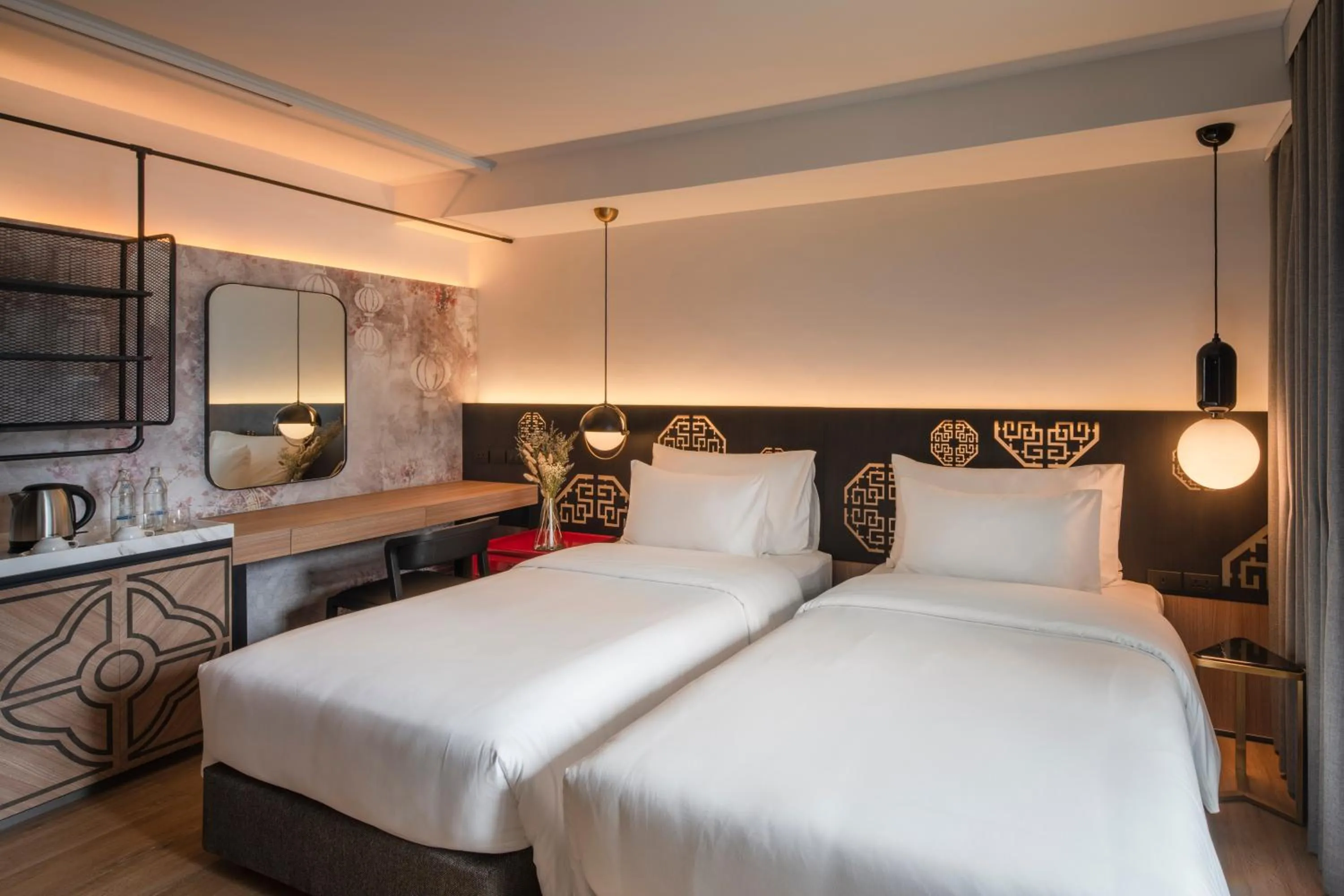 Bed in PASSA Hotel Bangkok