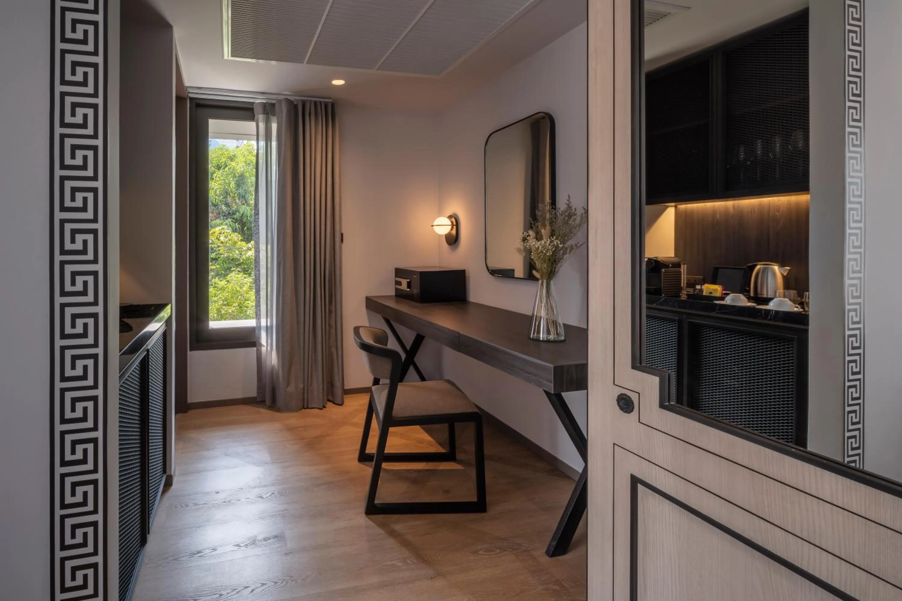 Seating area in PASSA Hotel Bangkok