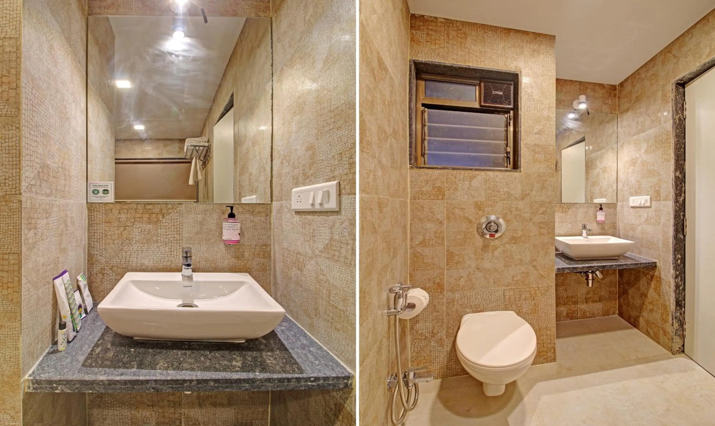 Bathroom in Treebo Mountain Retreat Mahabaleshwar, 600 Mtrs From Lingmala Waterfall