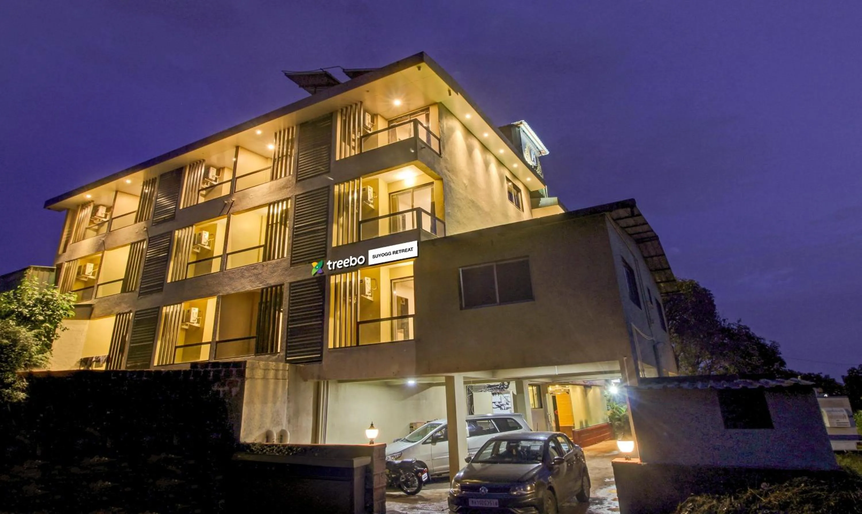 Property building in Treebo Suyogg Retreat