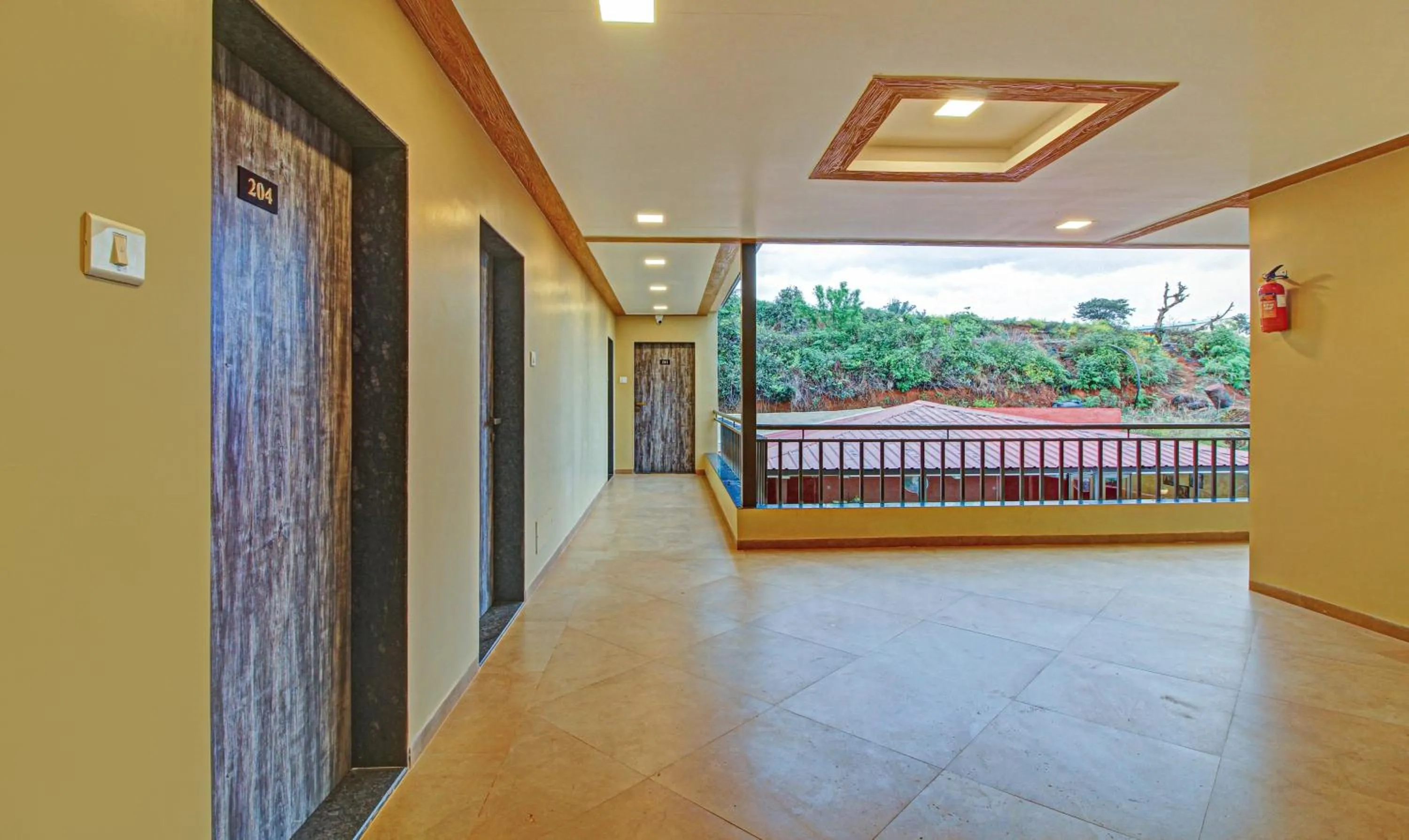 Balcony/Terrace in Treebo Mountain Retreat Mahabaleshwar, 600 Mtrs From Lingmala Waterfall