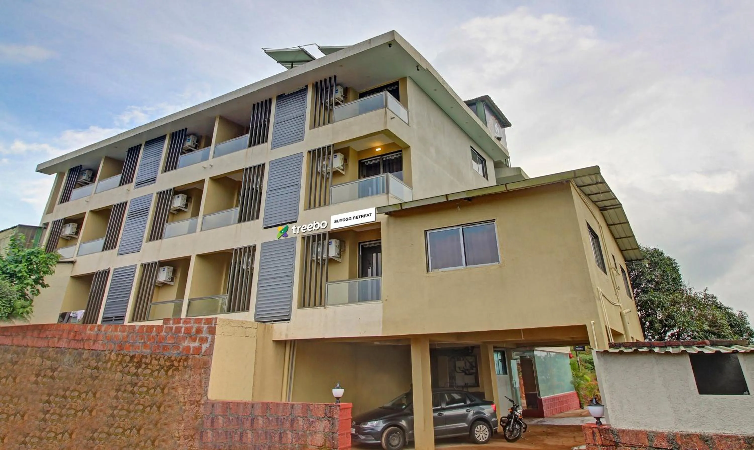 Property building in Treebo Suyogg Retreat