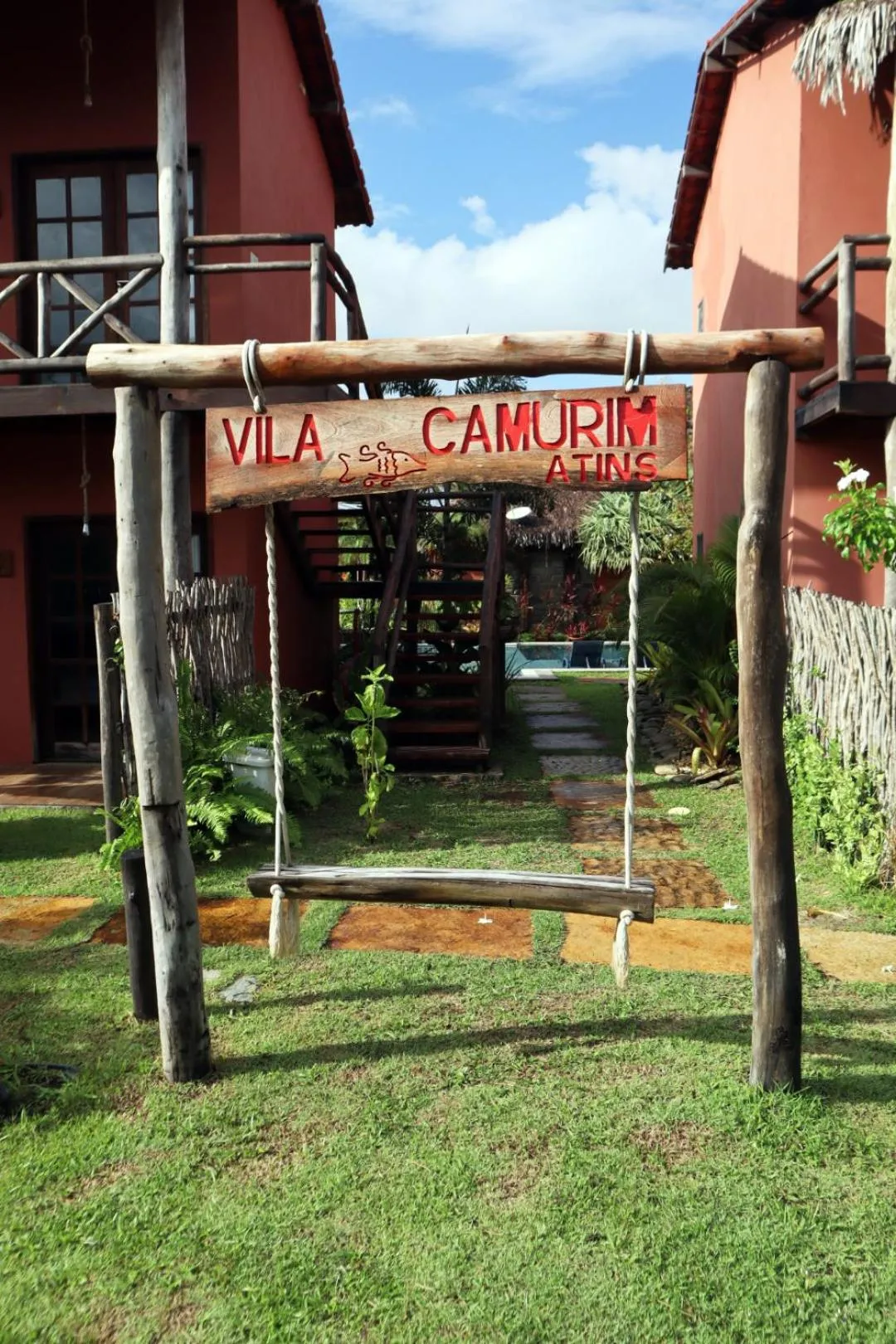 Garden in Pousada Vila Camurim