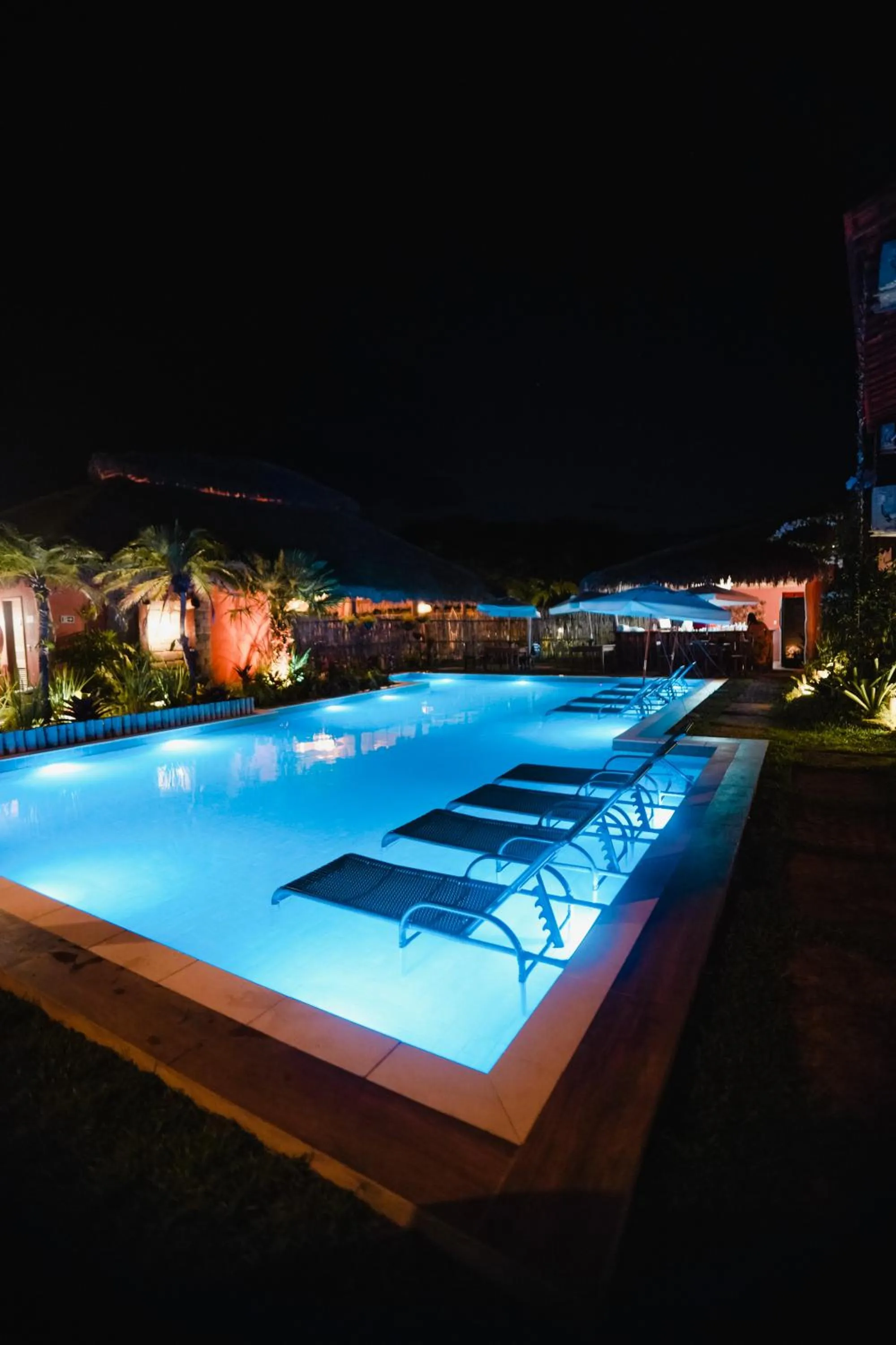 Night in Pousada Vila Camurim