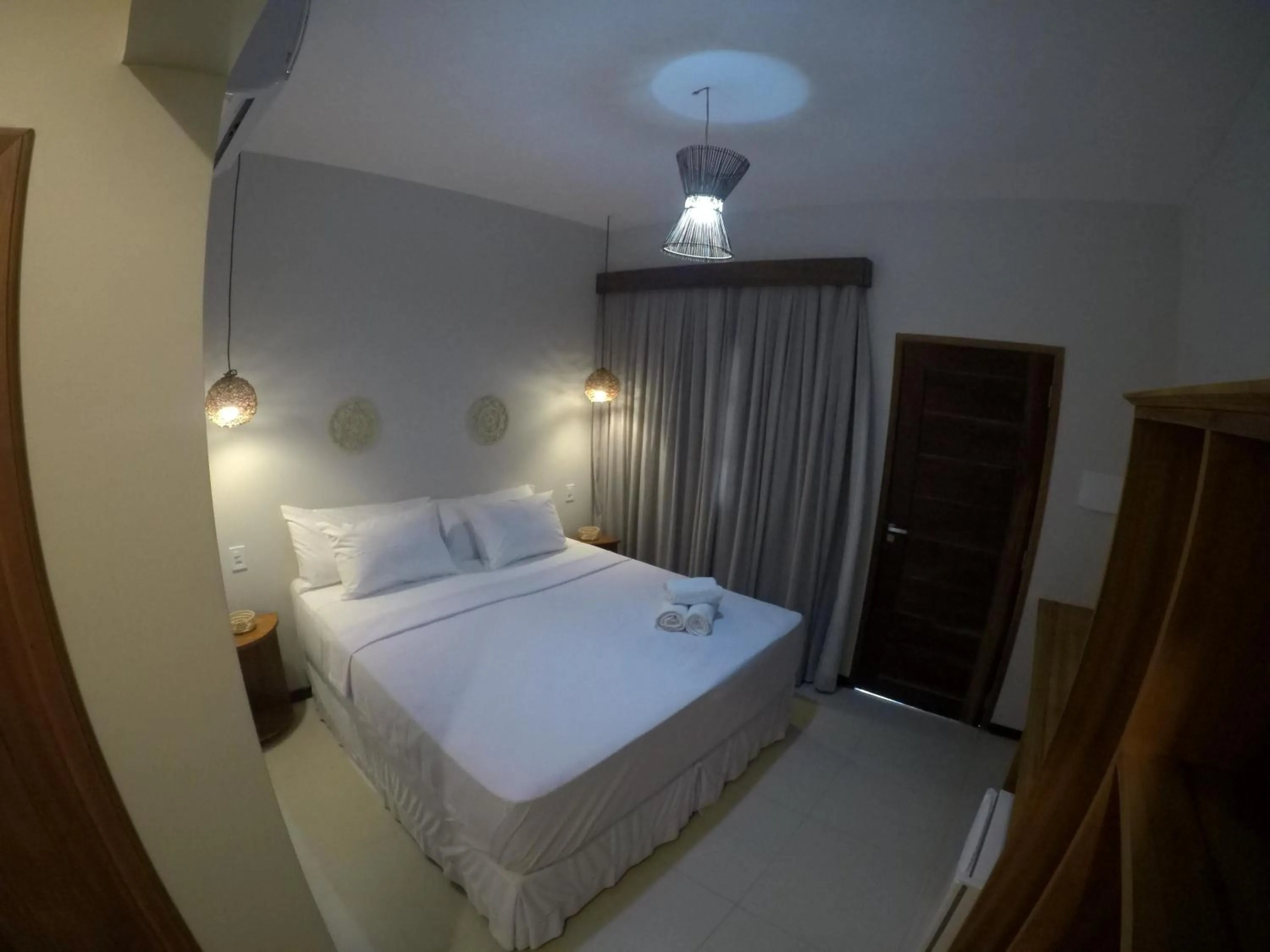 Bedroom, Bed in Pousada Vila Camurim