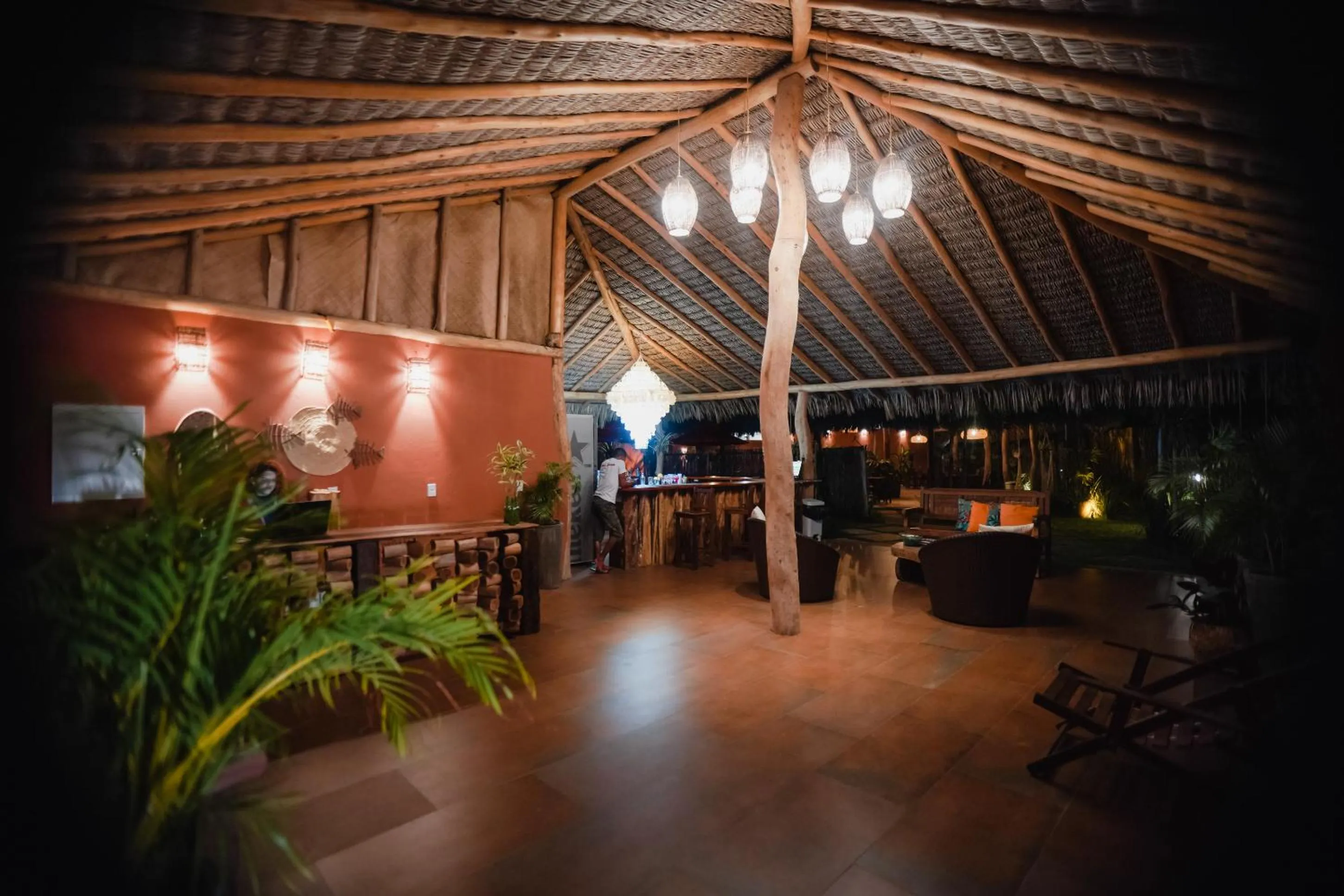 Lobby or reception in Pousada Vila Camurim