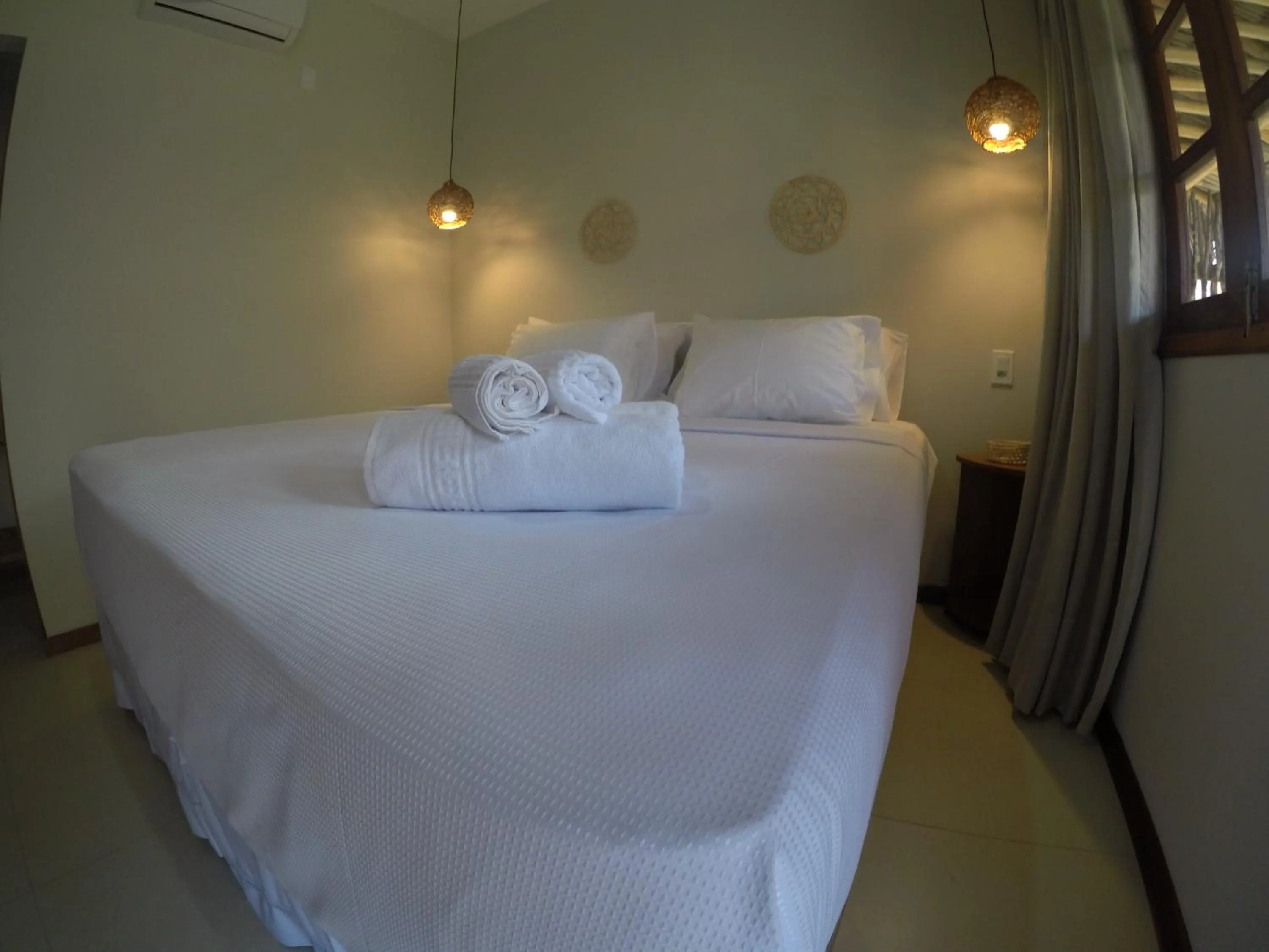 Bedroom, Bed in Pousada Vila Camurim