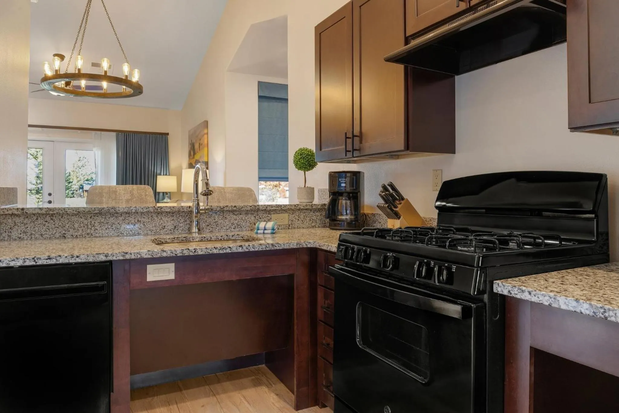 Communal kitchen in Club Wyndham Pagosa