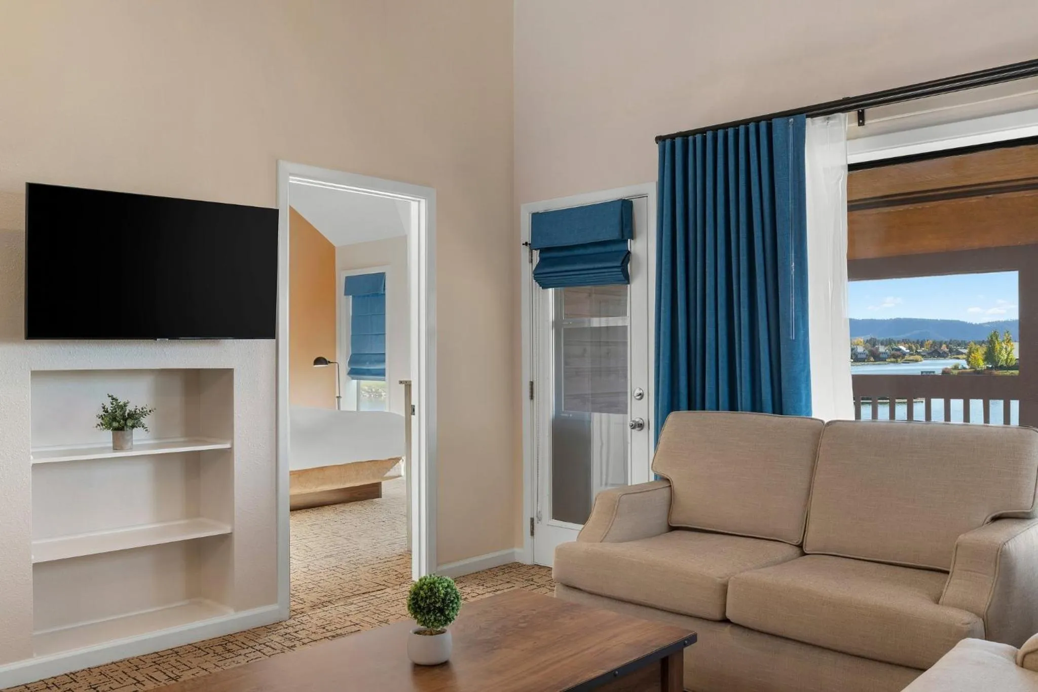 Living room in Club Wyndham Pagosa