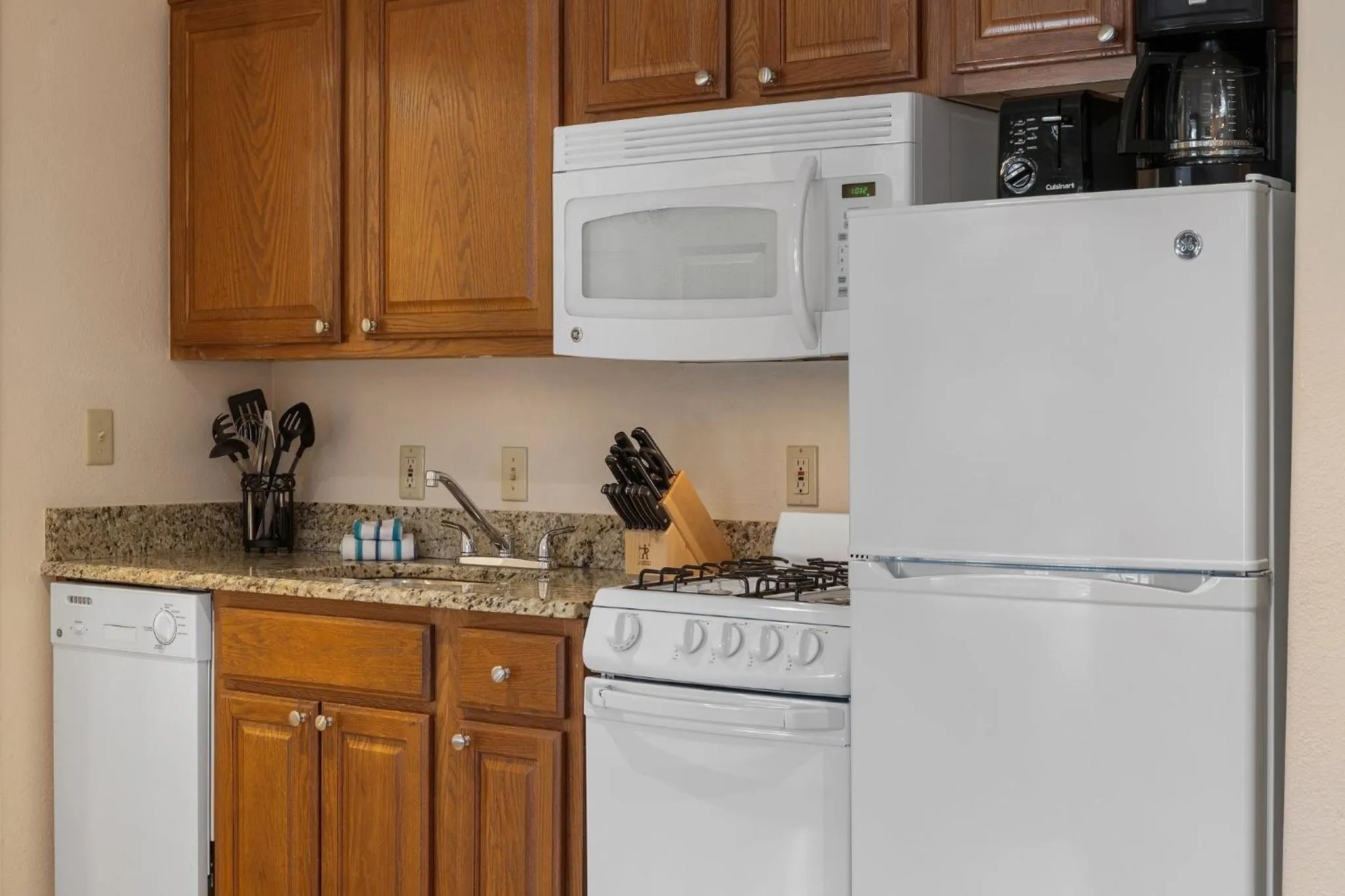 Communal kitchen in Club Wyndham Pagosa