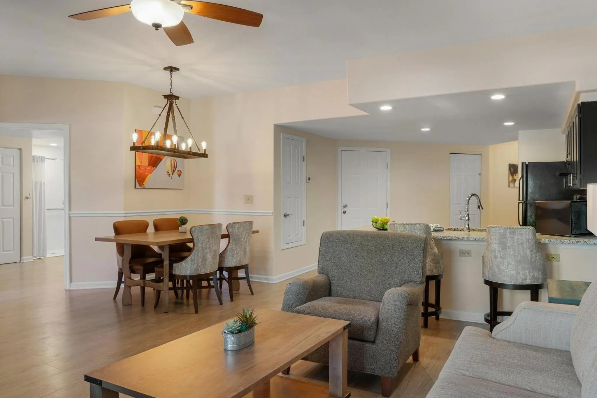 Living room in Club Wyndham Pagosa