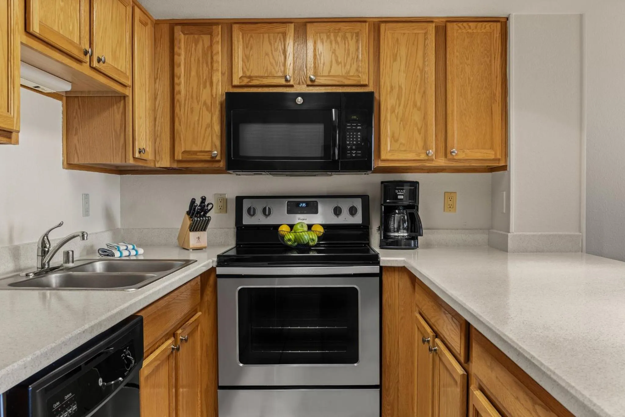 Communal kitchen in Club Wyndham Pagosa