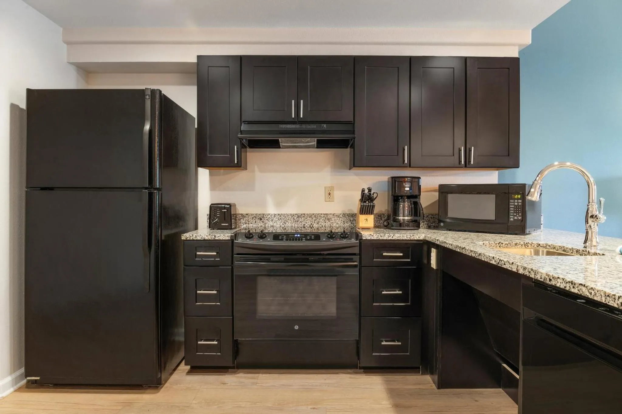 Communal kitchen in Club Wyndham Pagosa