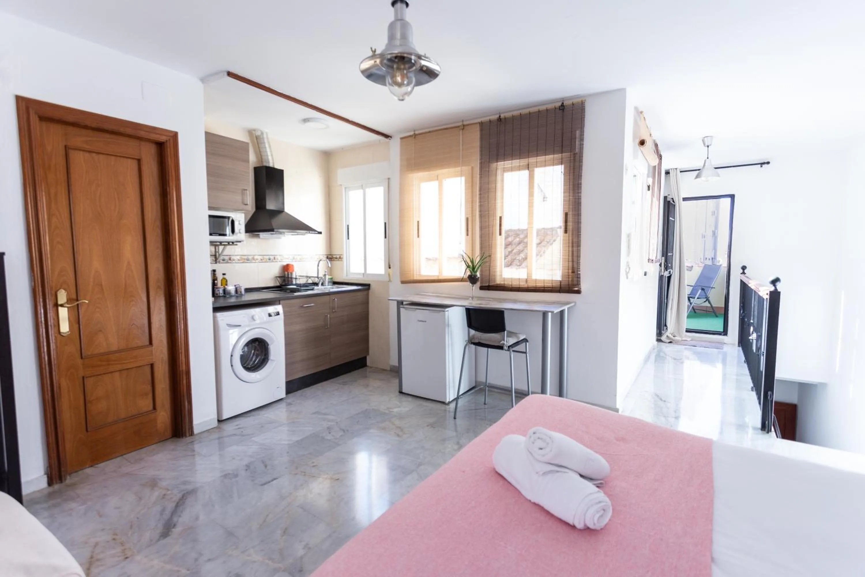 Bed in Apartamentos Granata