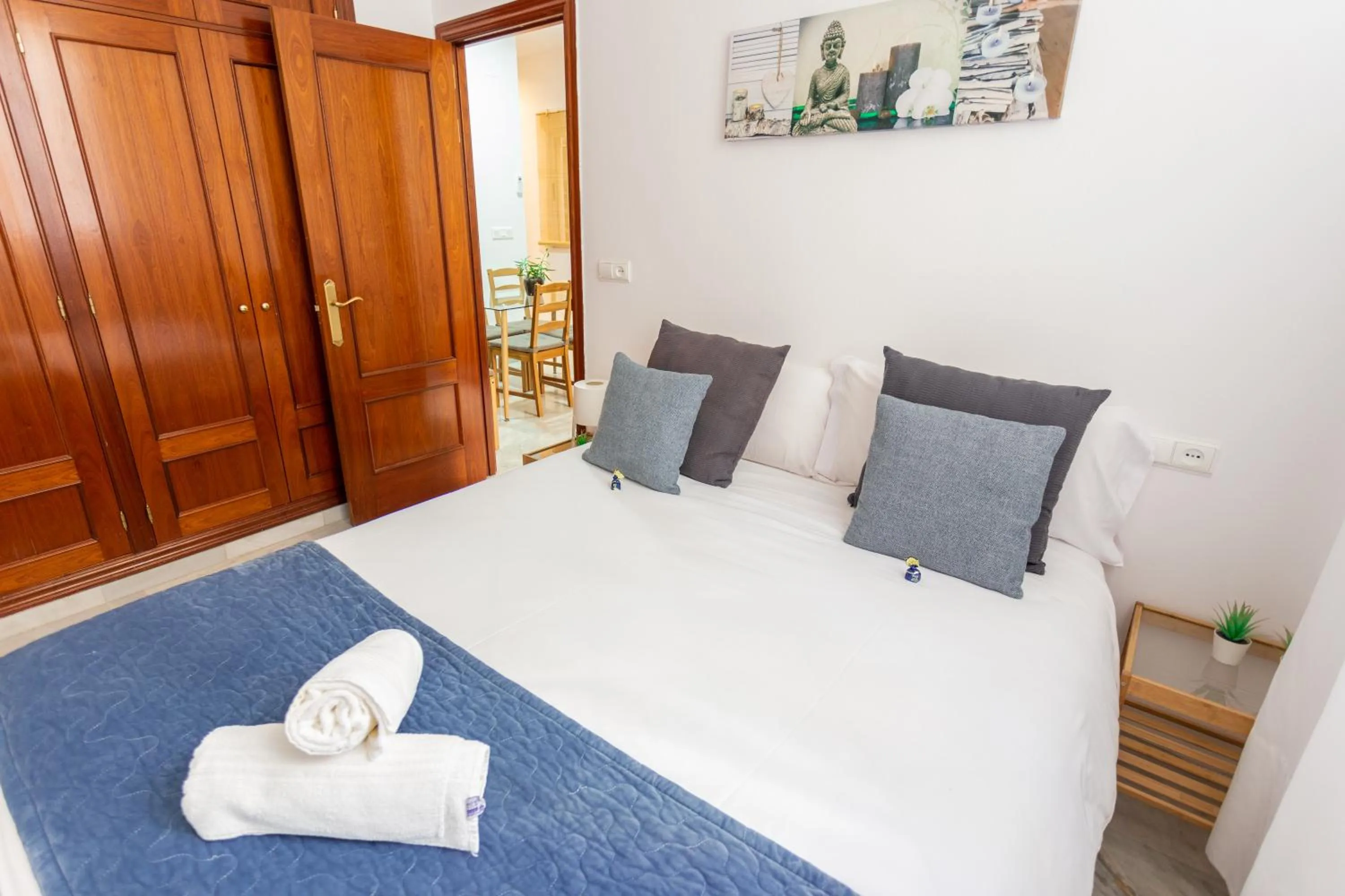 Bed in Apartamentos Granata