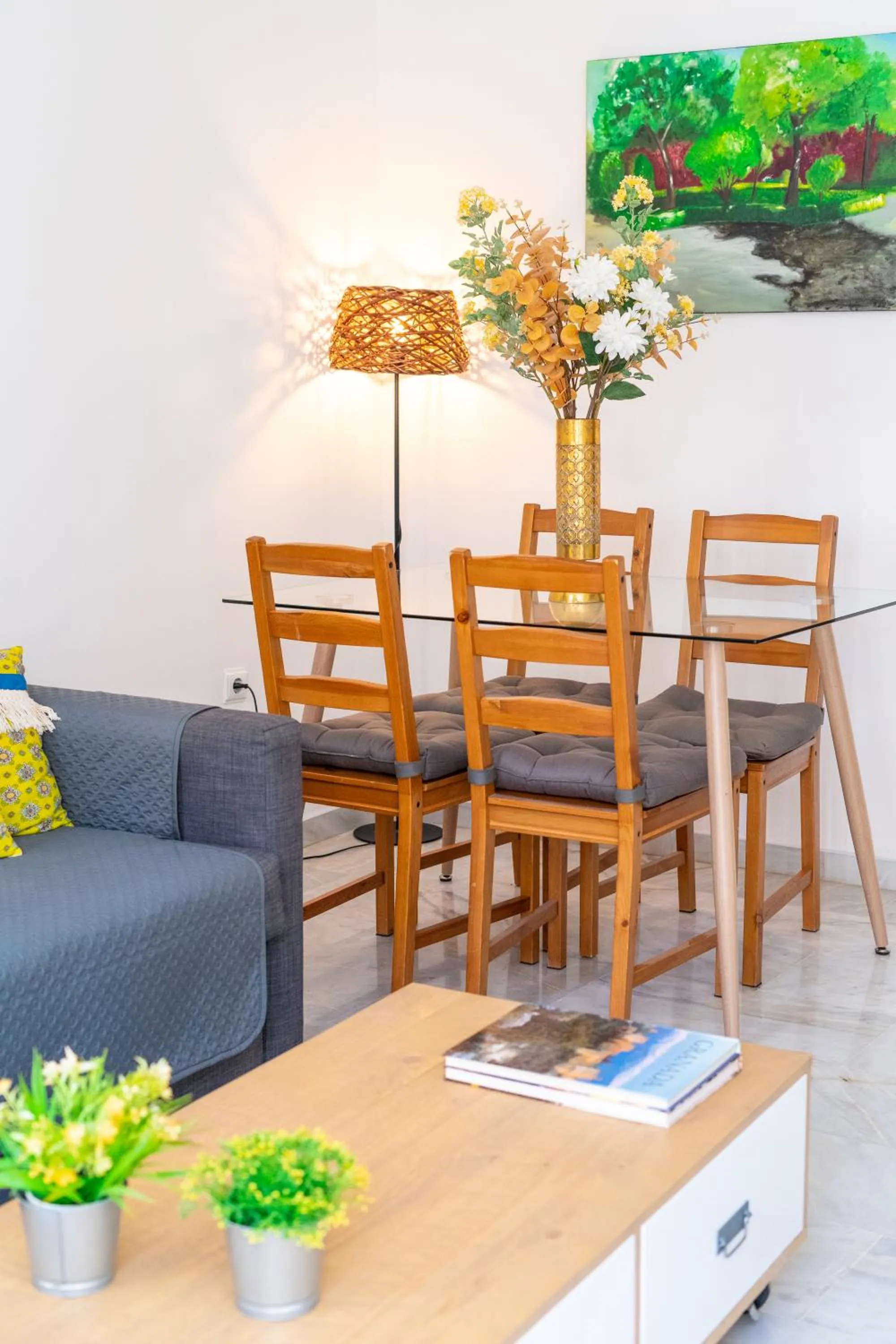 Seating area in Apartamentos Granata