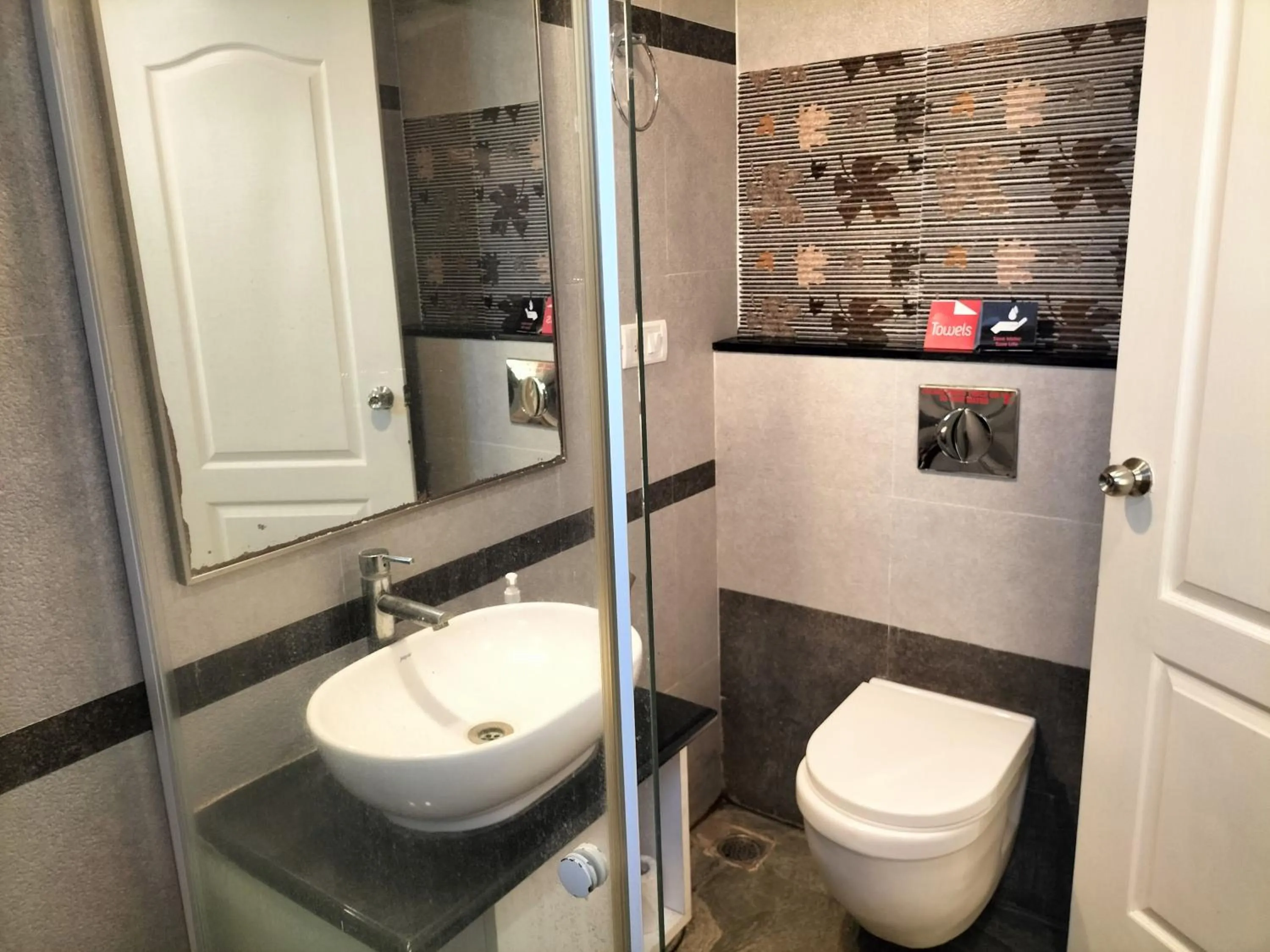 Bathroom in Zip By Spree Hotels Surabi International Vellore