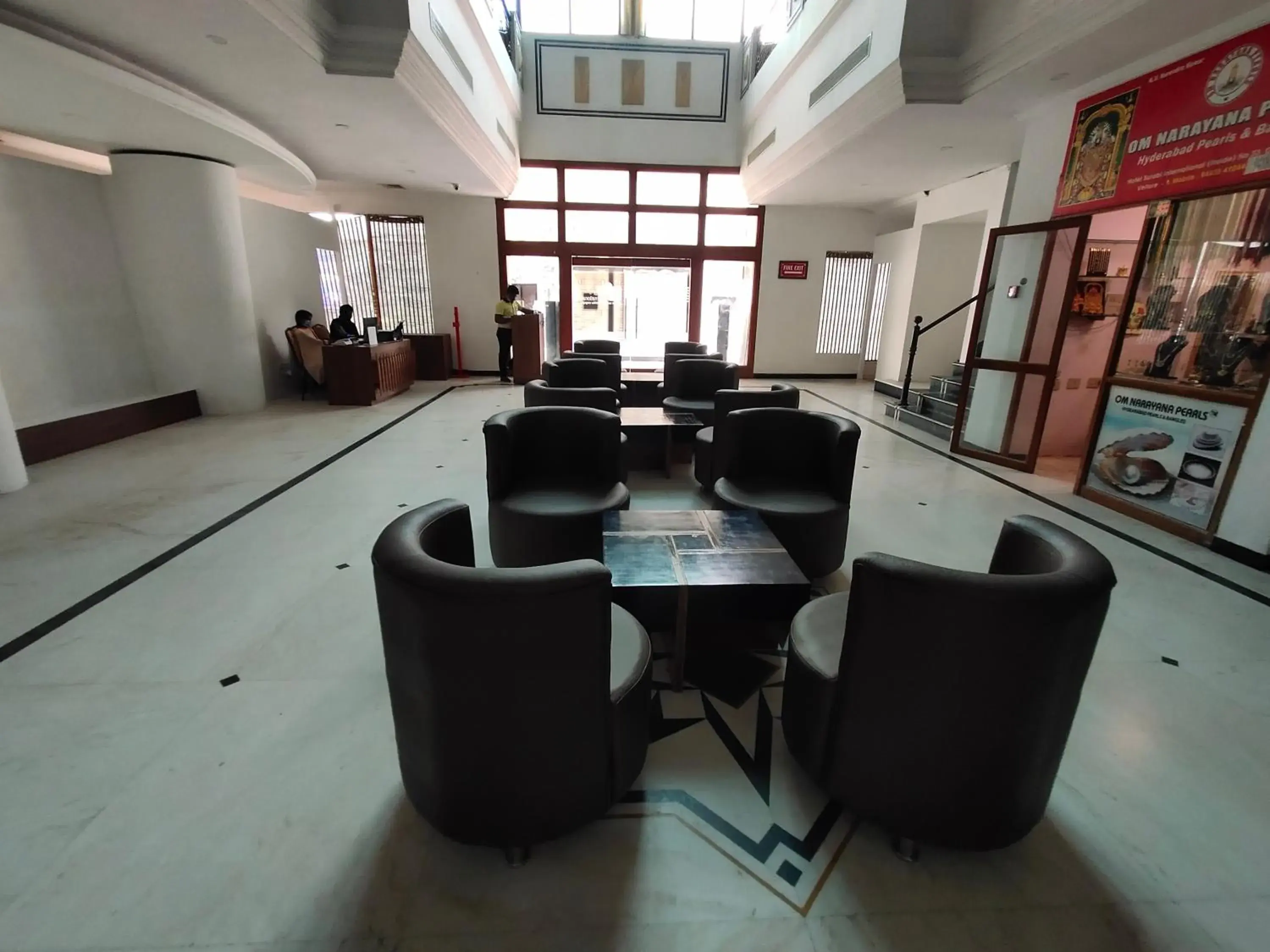 Lobby or reception in Zip By Spree Hotels Surabi International Vellore Lobby or reception in Zip By Spree Hotels Surabi International Vellore