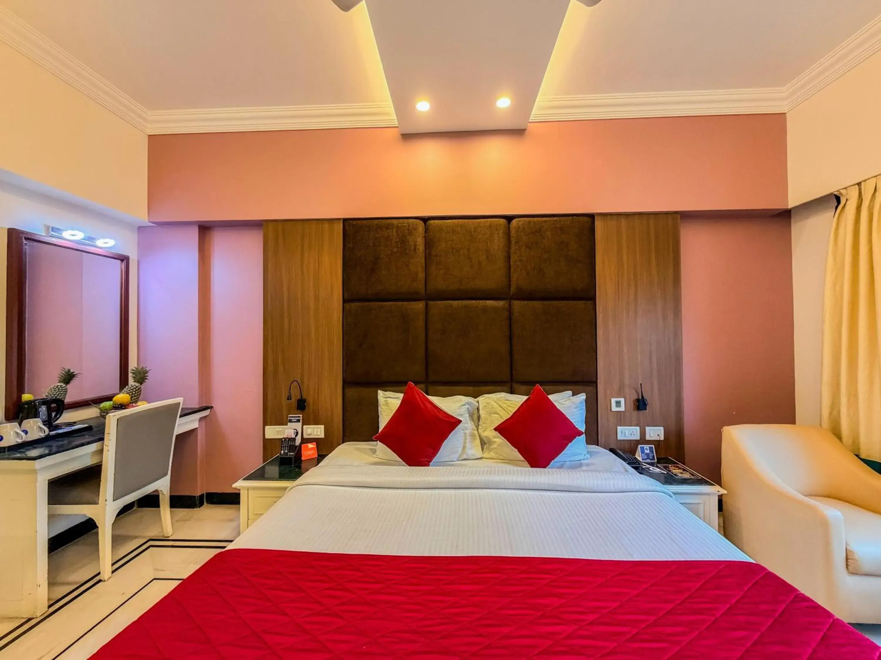 Bed in Zip By Spree Hotels Surabi International Vellore Bed in Zip By Spree Hotels Surabi International Vellore