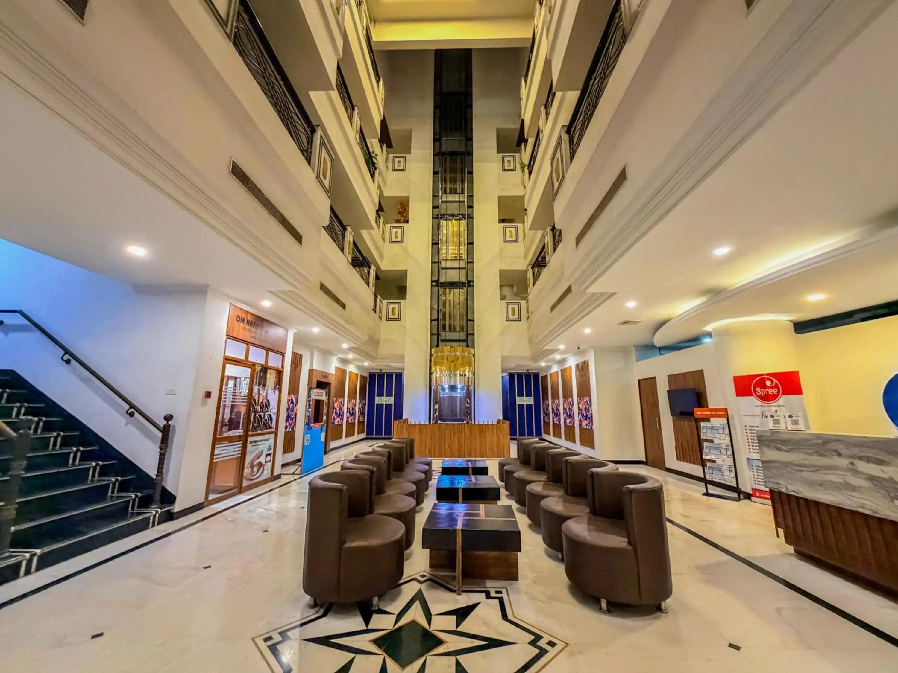 Lobby or reception in Zip By Spree Hotels Surabi International Vellore Lobby or reception in Zip By Spree Hotels Surabi International Vellore