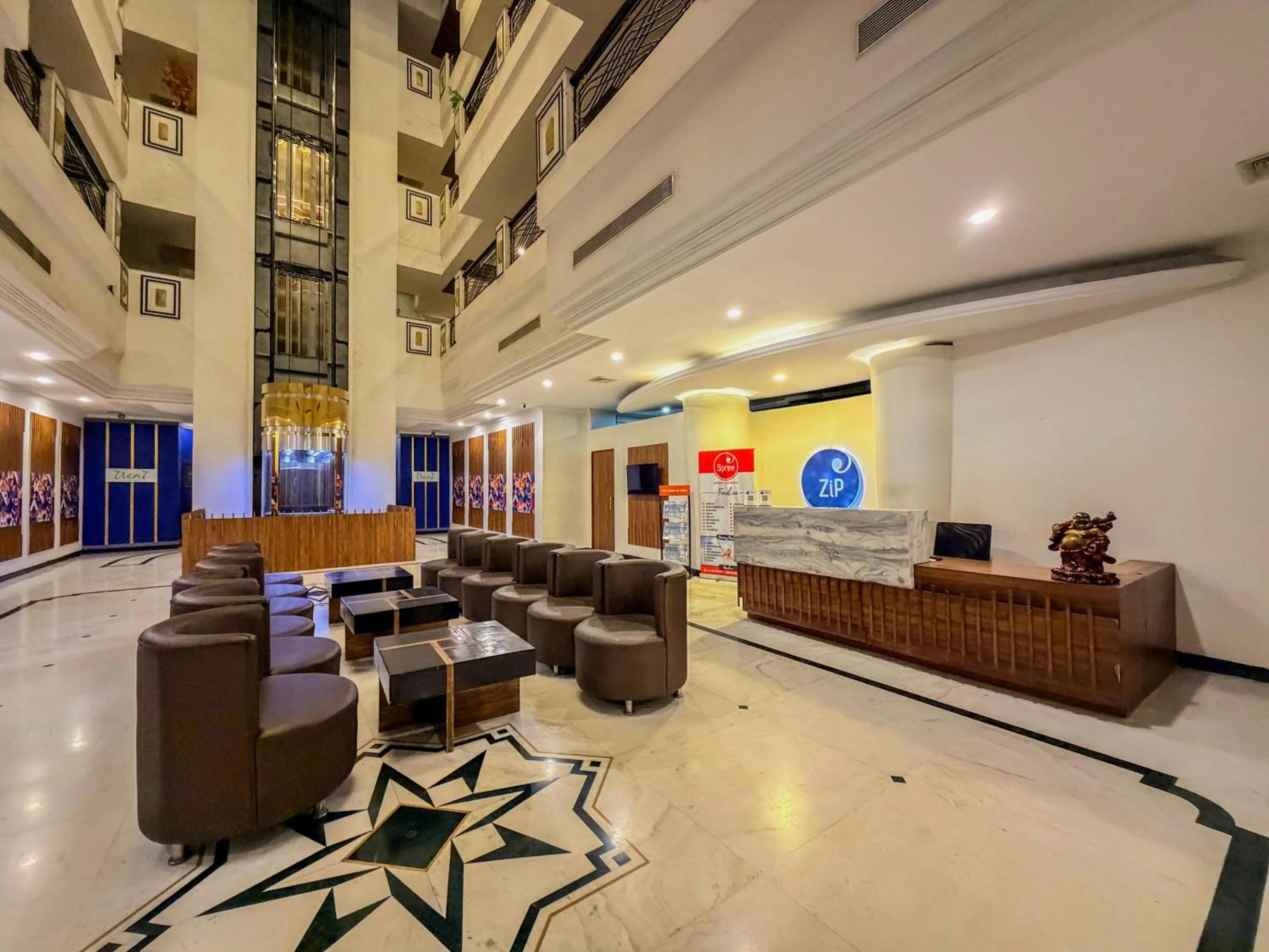Lobby or reception in Zip By Spree Hotels Surabi International Vellore