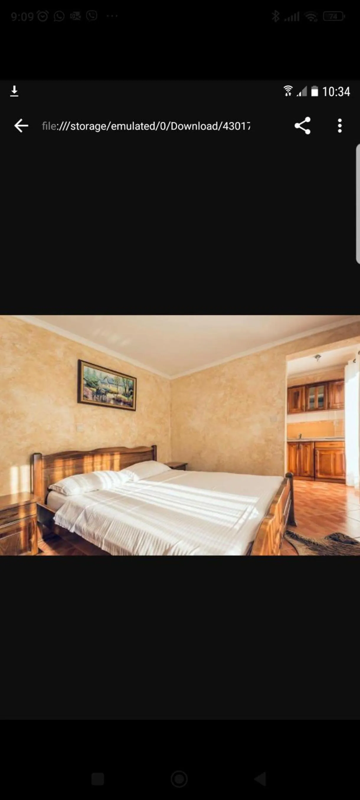 Bedroom, Bed in Villa M