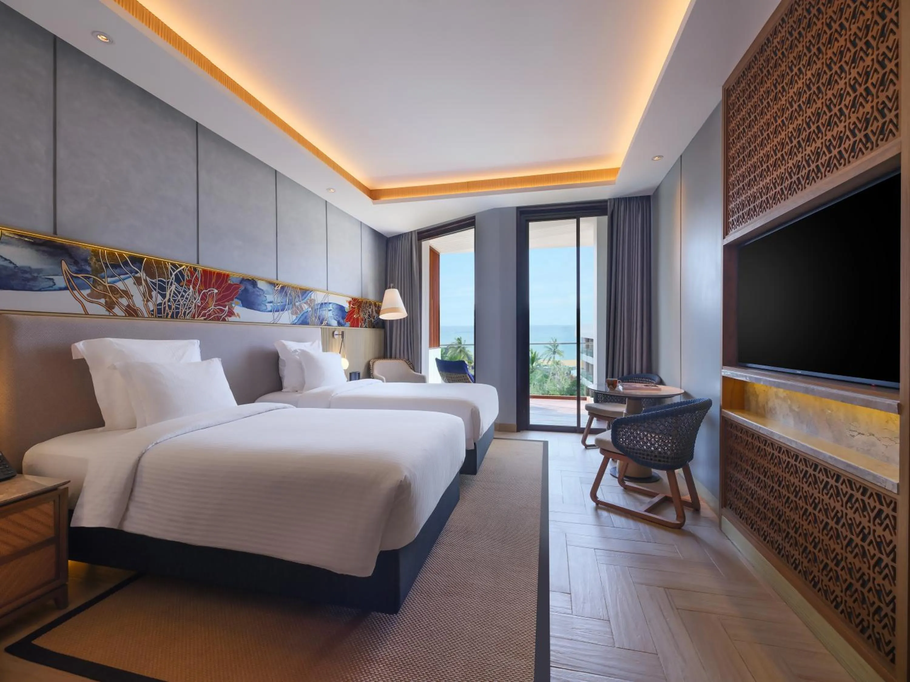 Bedroom, Bed in Pullman Lombok Merujani Mandalika Beach Resort