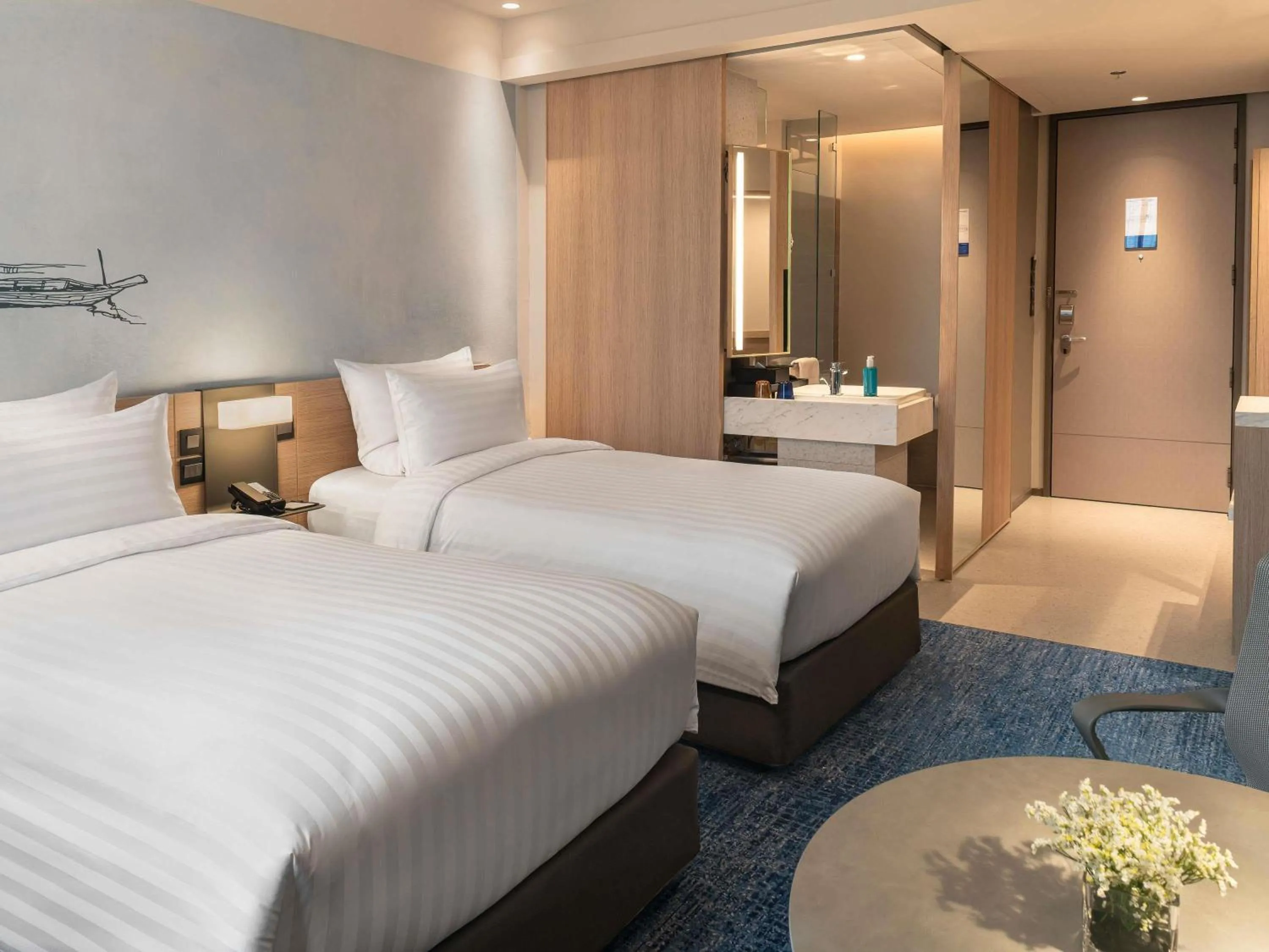 Bedroom, Bed in Novotel Bangkok Future Park Rangsit
