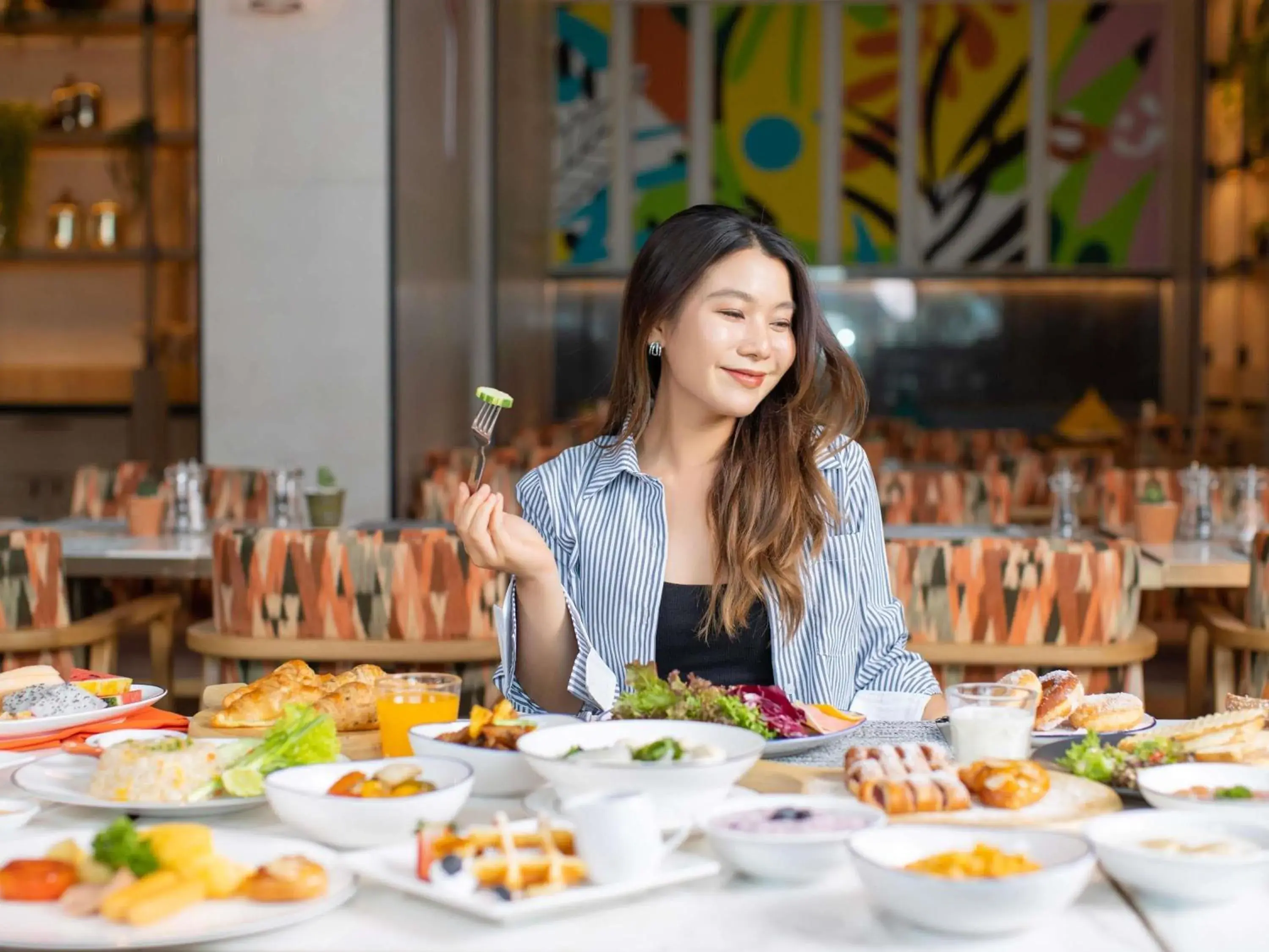 Breakfast in Novotel Bangkok Future Park Rangsit Breakfast in Novotel Bangkok Future Park Rangsit