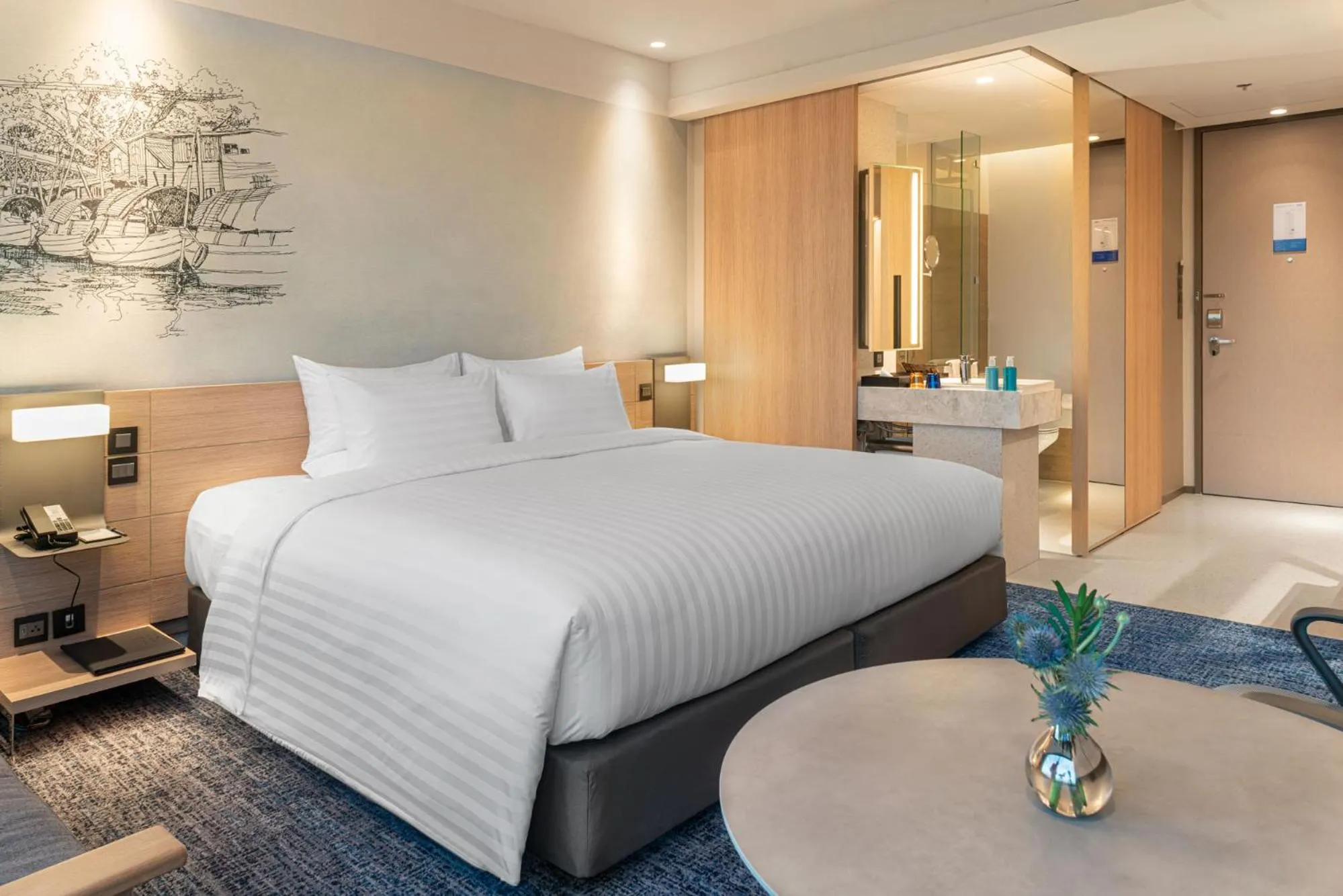 Bed in Novotel Bangkok Future Park Rangsit
