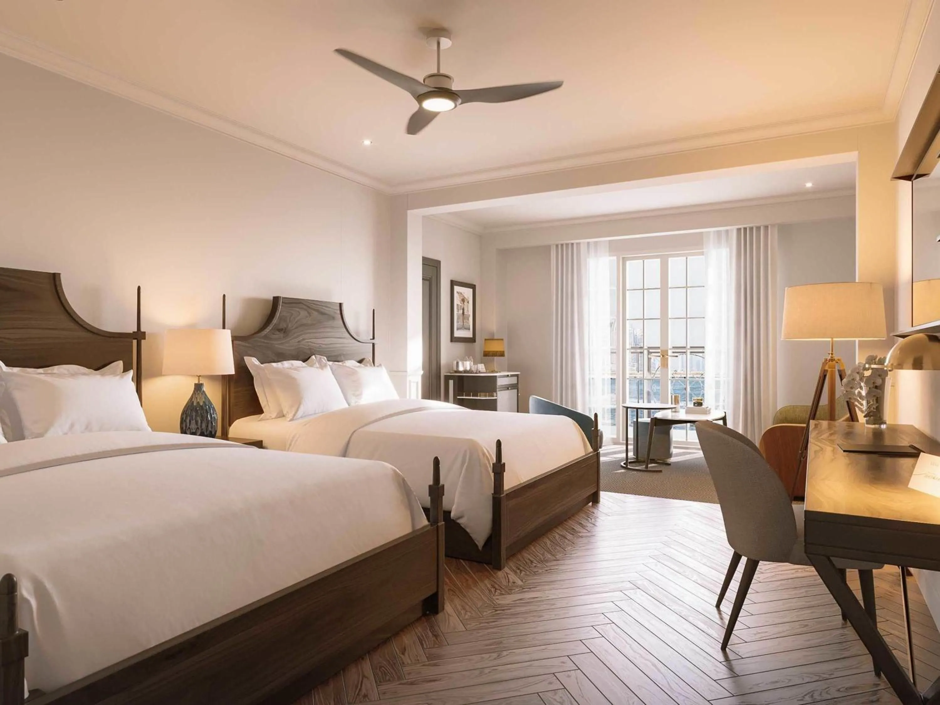 Bedroom, Bed in Sofitel Legend Casco Viejo, Panama City