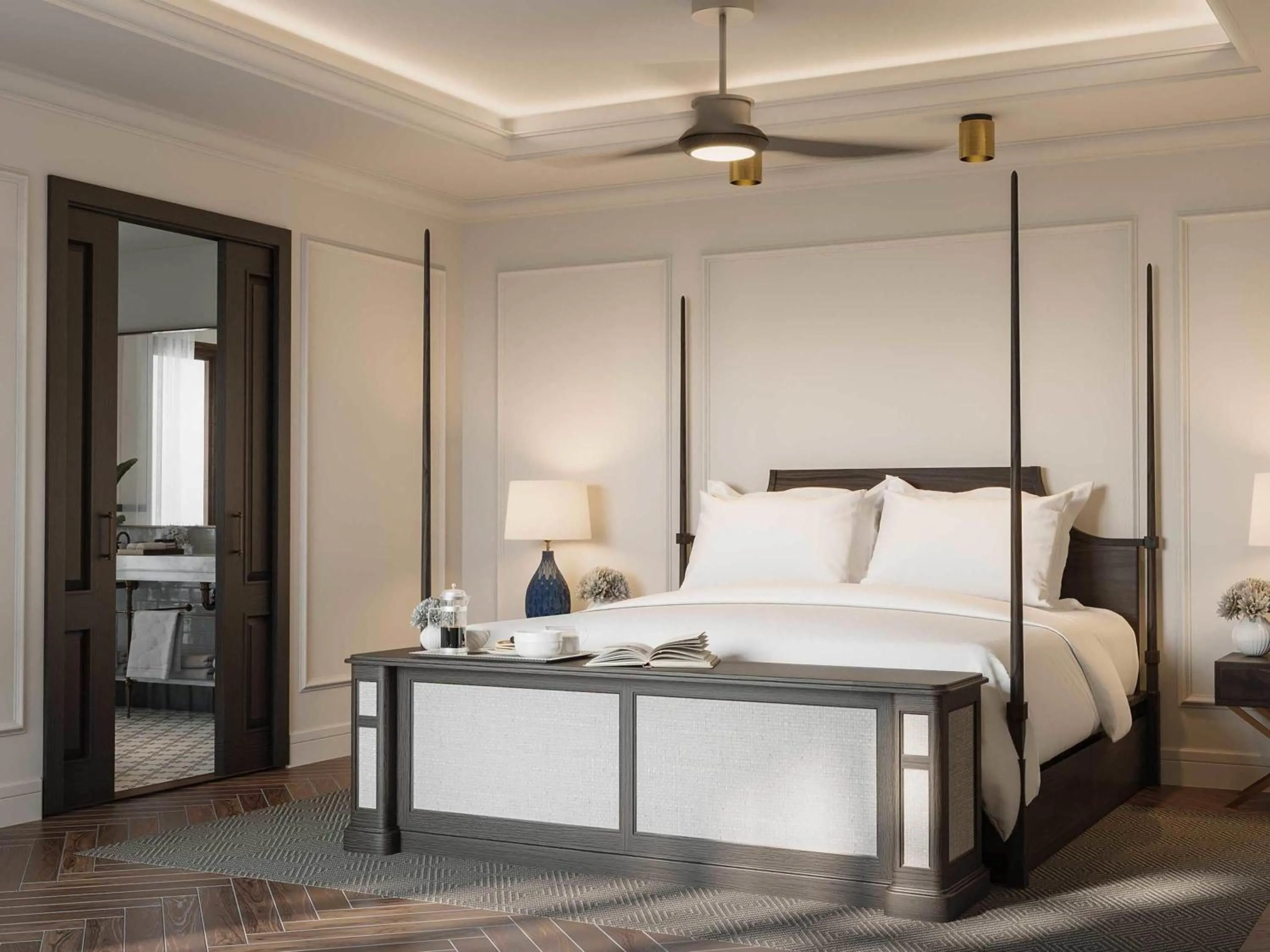 Bedroom, Bed in Sofitel Legend Casco Viejo, Panama City