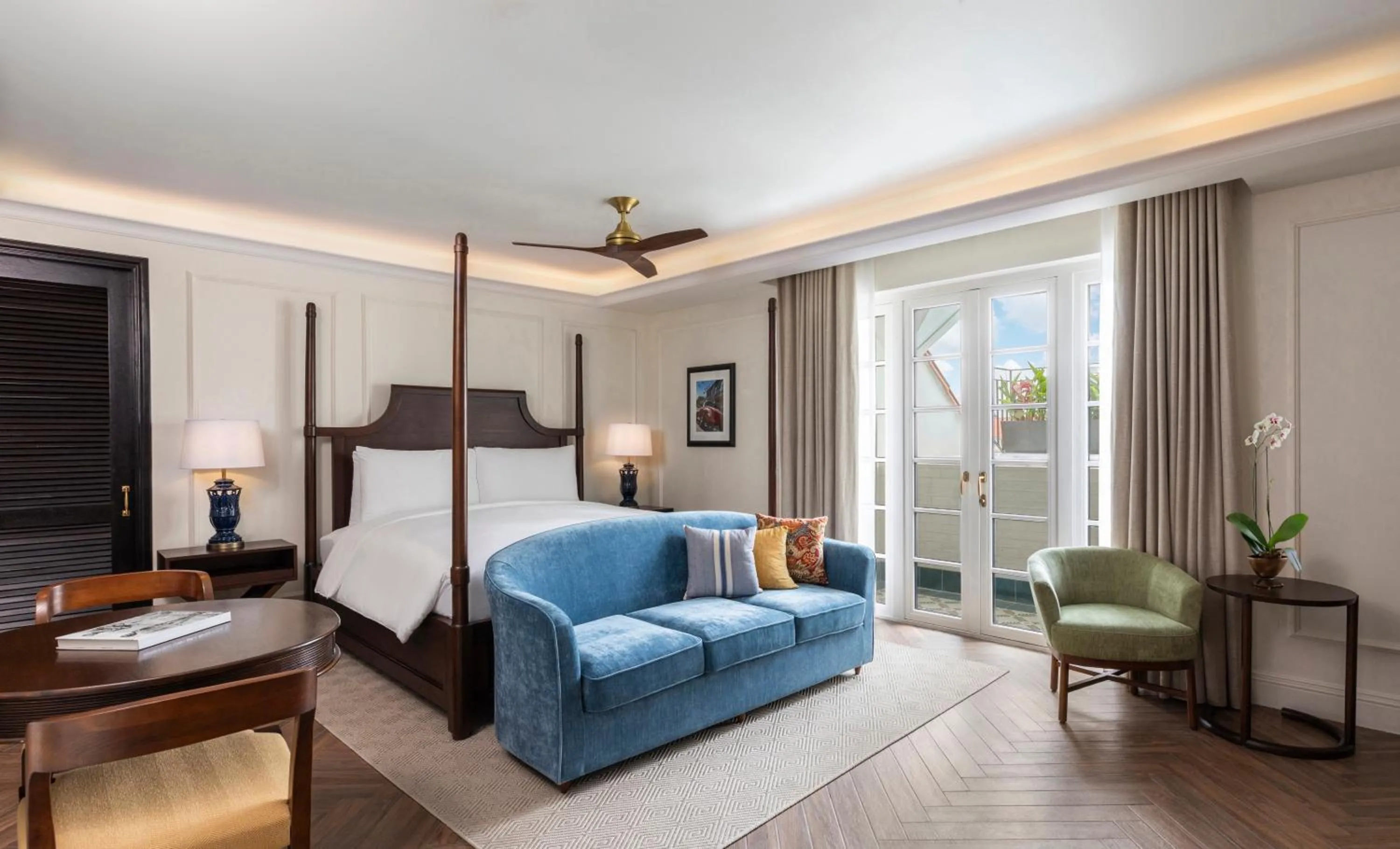 Bedroom in Sofitel Legend Casco Viejo, Panama City