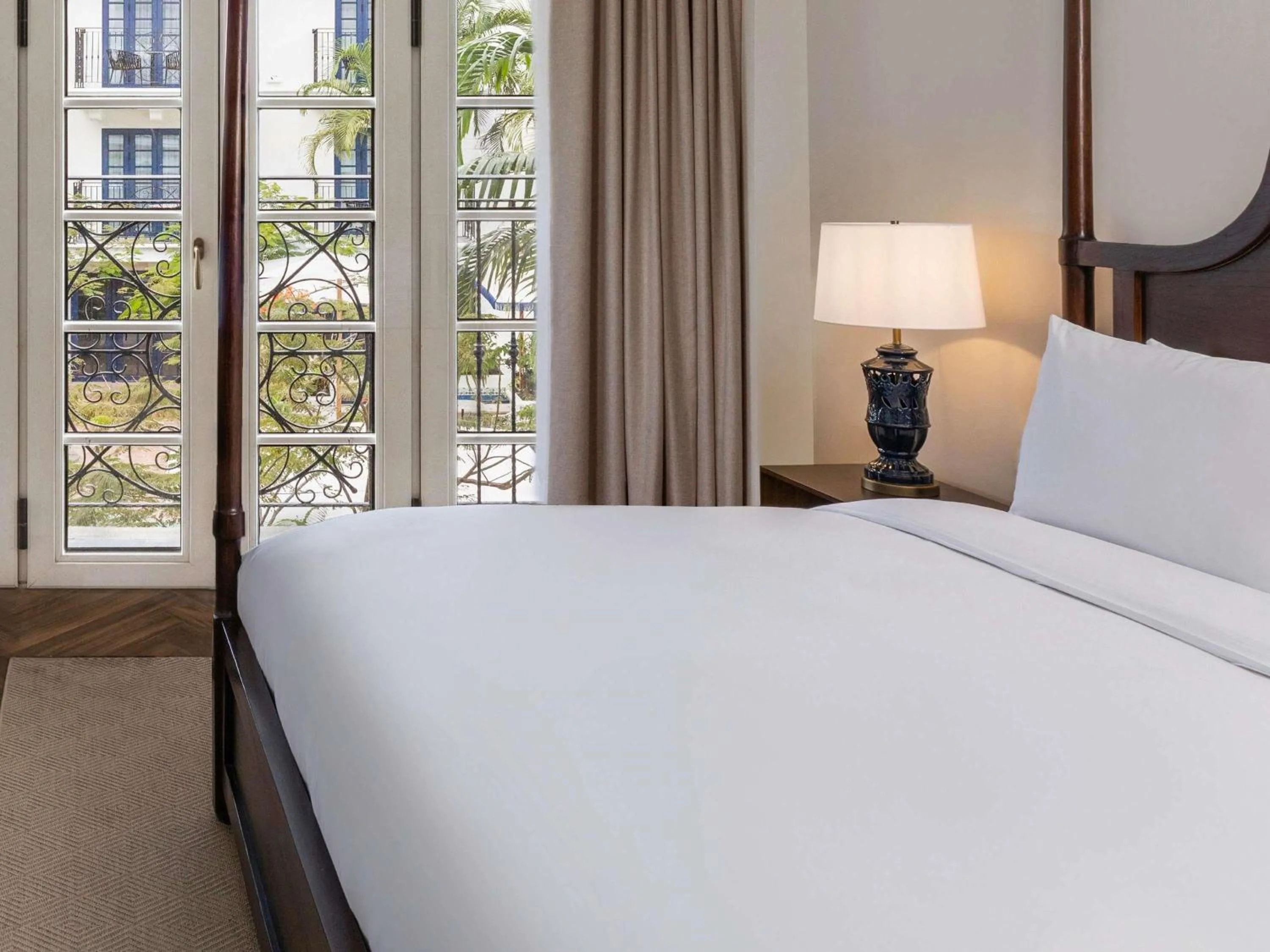 Bedroom, Bed in Sofitel Legend Casco Viejo, Panama City