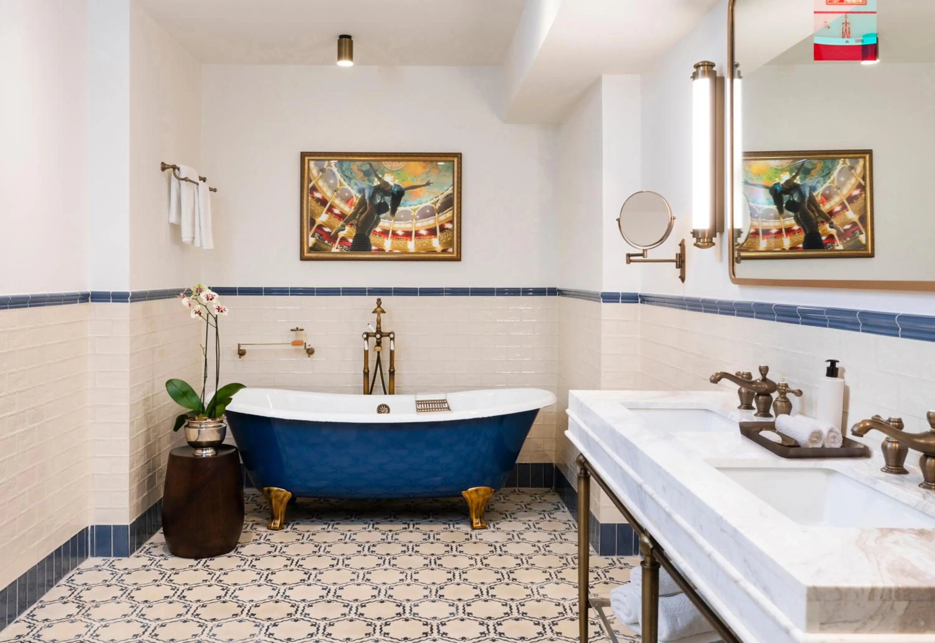 Bathroom in Sofitel Legend Casco Viejo, Panama City