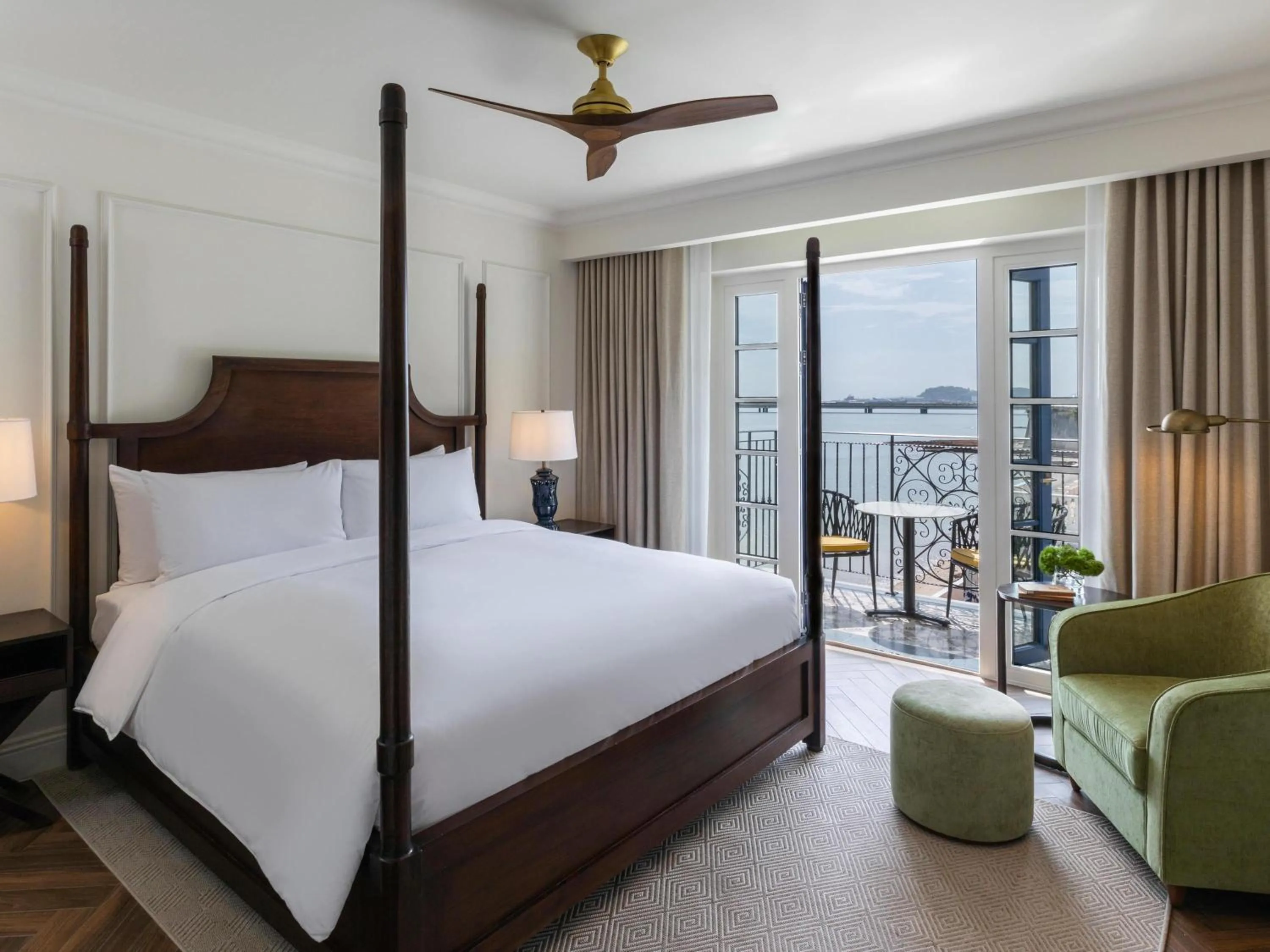 Bedroom, Bed in Sofitel Legend Casco Viejo, Panama City