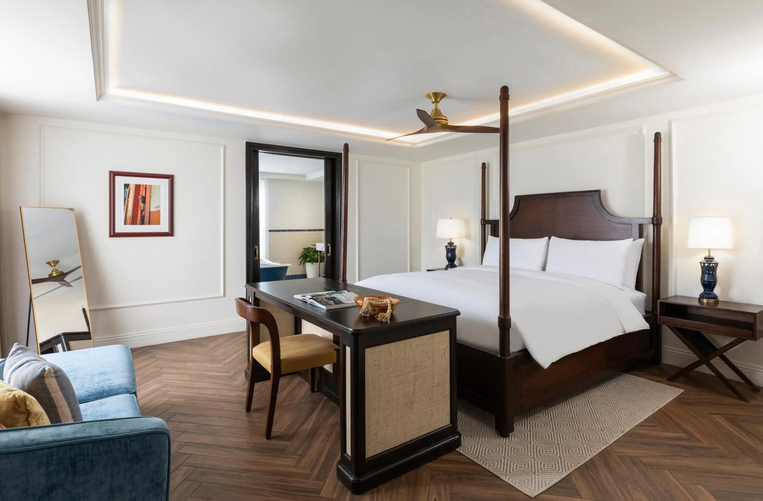 Bed in Sofitel Legend Casco Viejo, Panama City