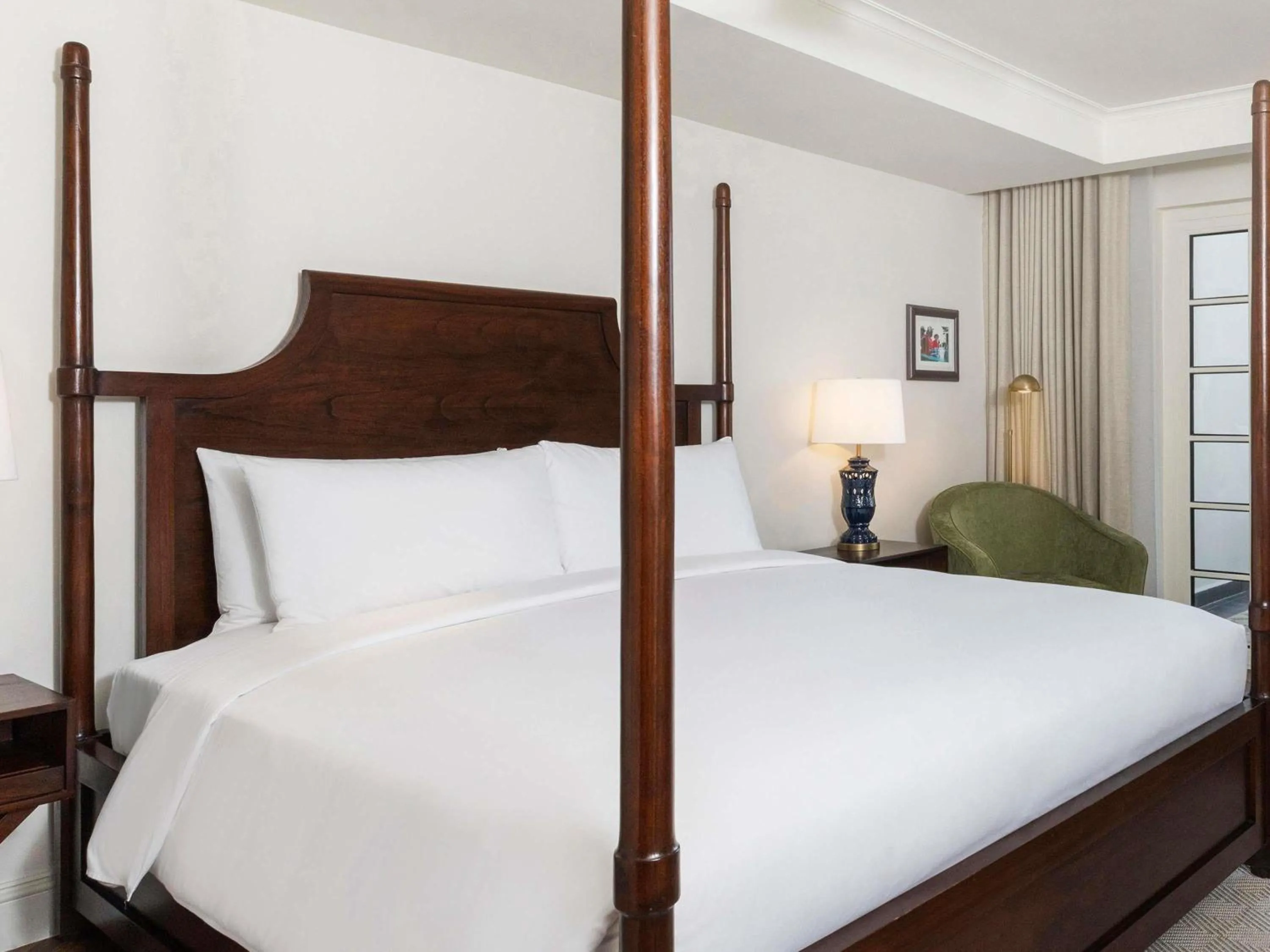 Bedroom, Bed in Sofitel Legend Casco Viejo, Panama City