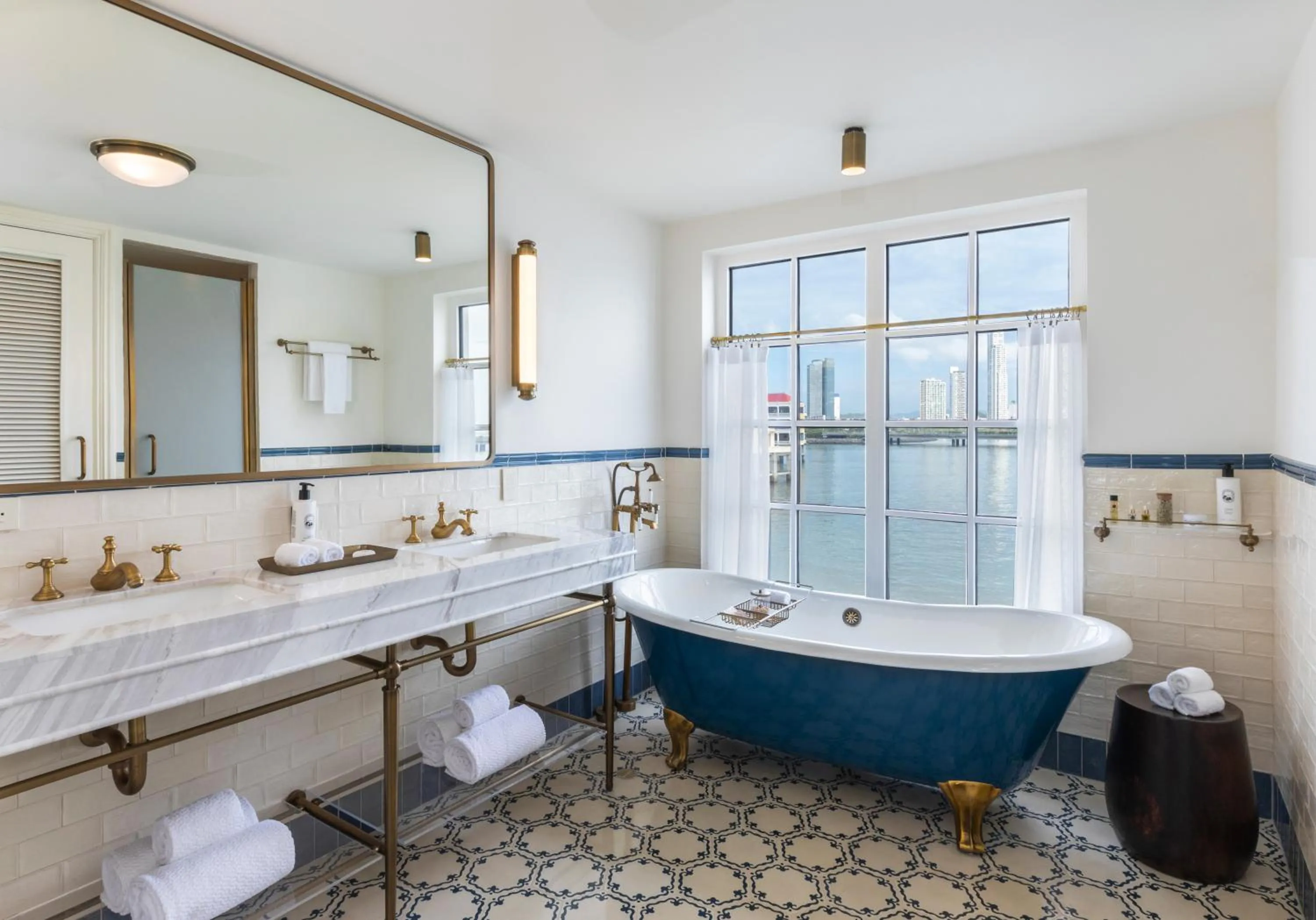 Bathroom in Sofitel Legend Casco Viejo, Panama City