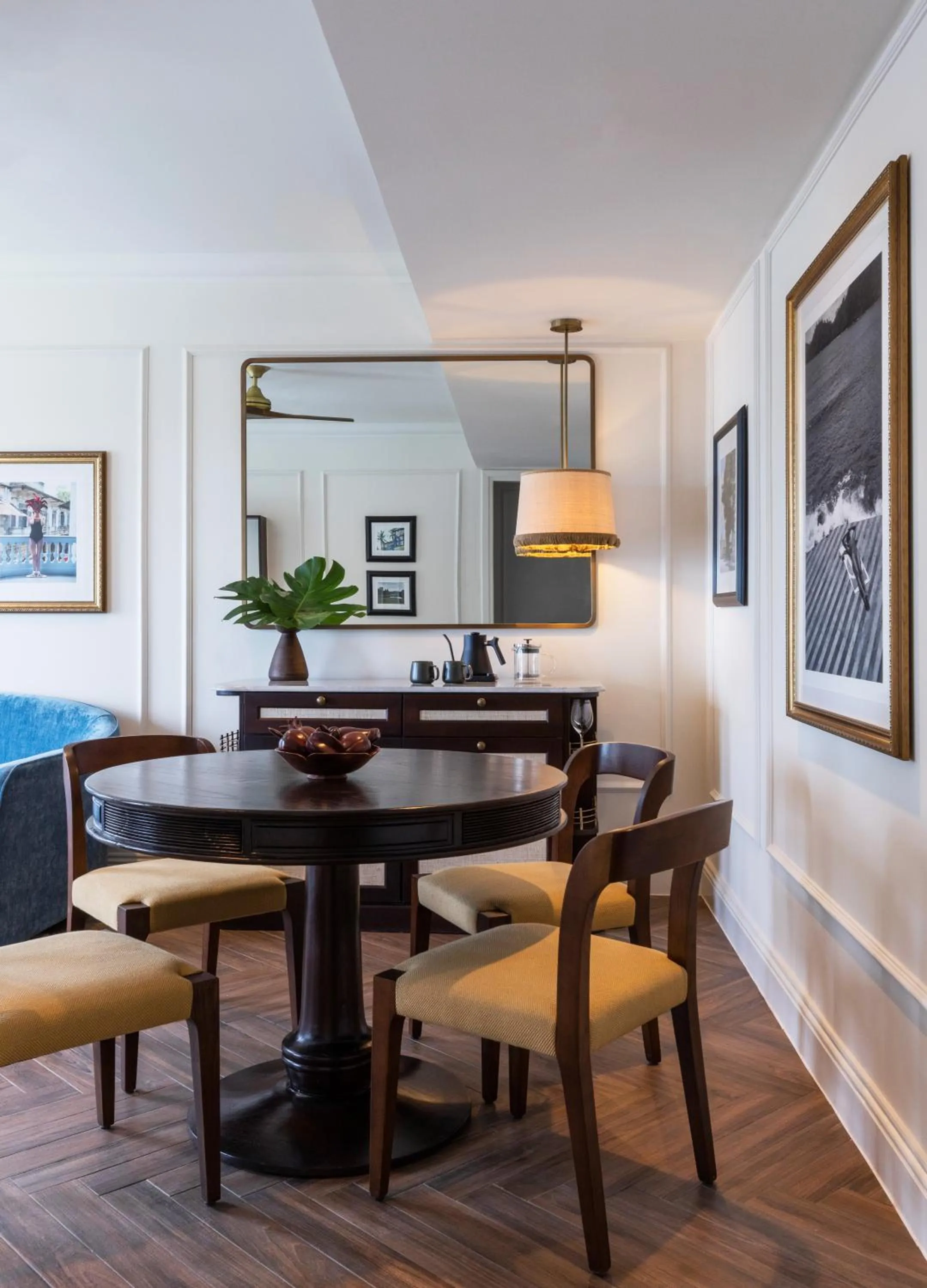Seating area in Sofitel Legend Casco Viejo, Panama City