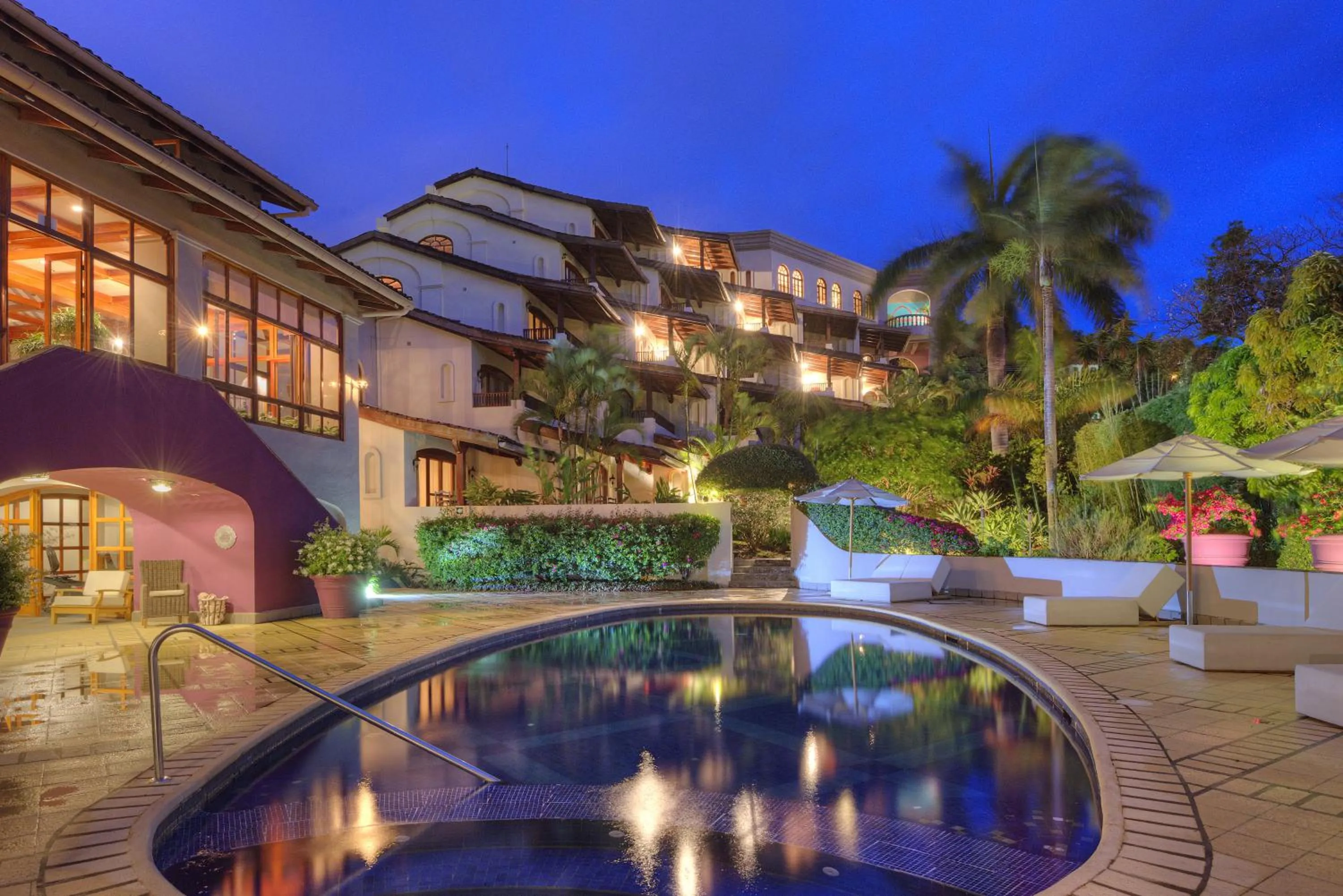 Pool view in Alta Las Palomas Hotel