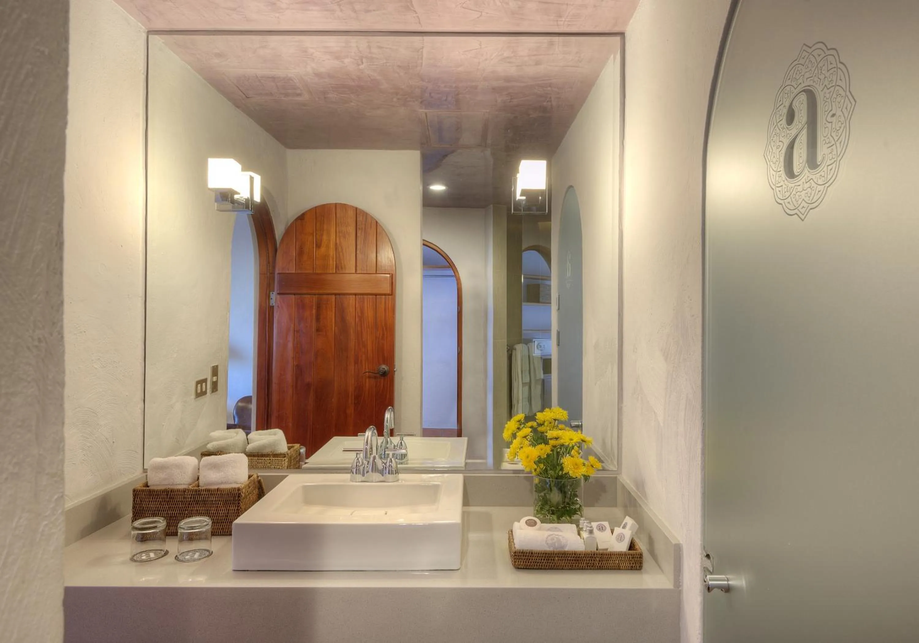 Decorative detail in Alta Las Palomas Hotel