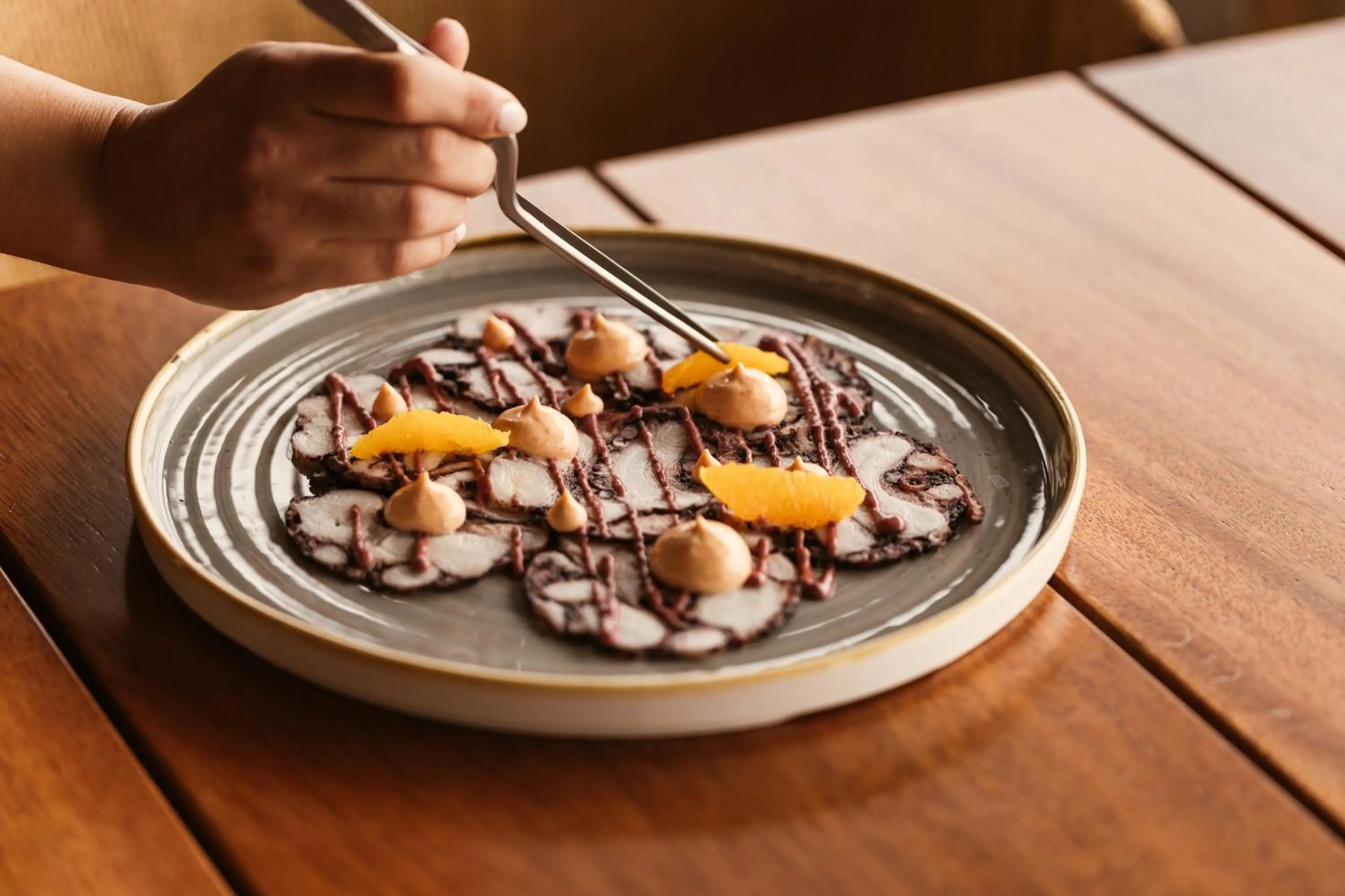 Food close-up in Cook's Club Ialysos Rhodes