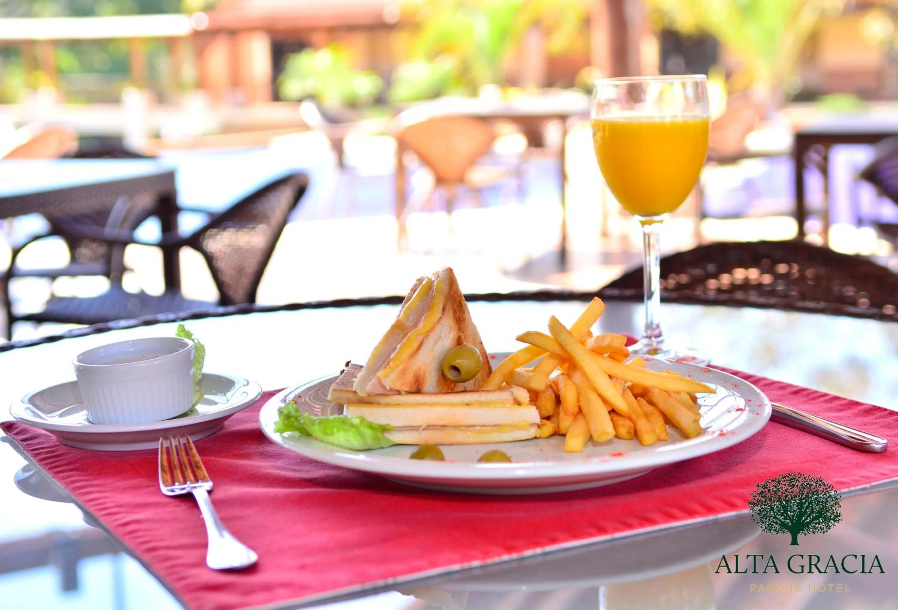 Food in Alta Gracia Parque Hotel