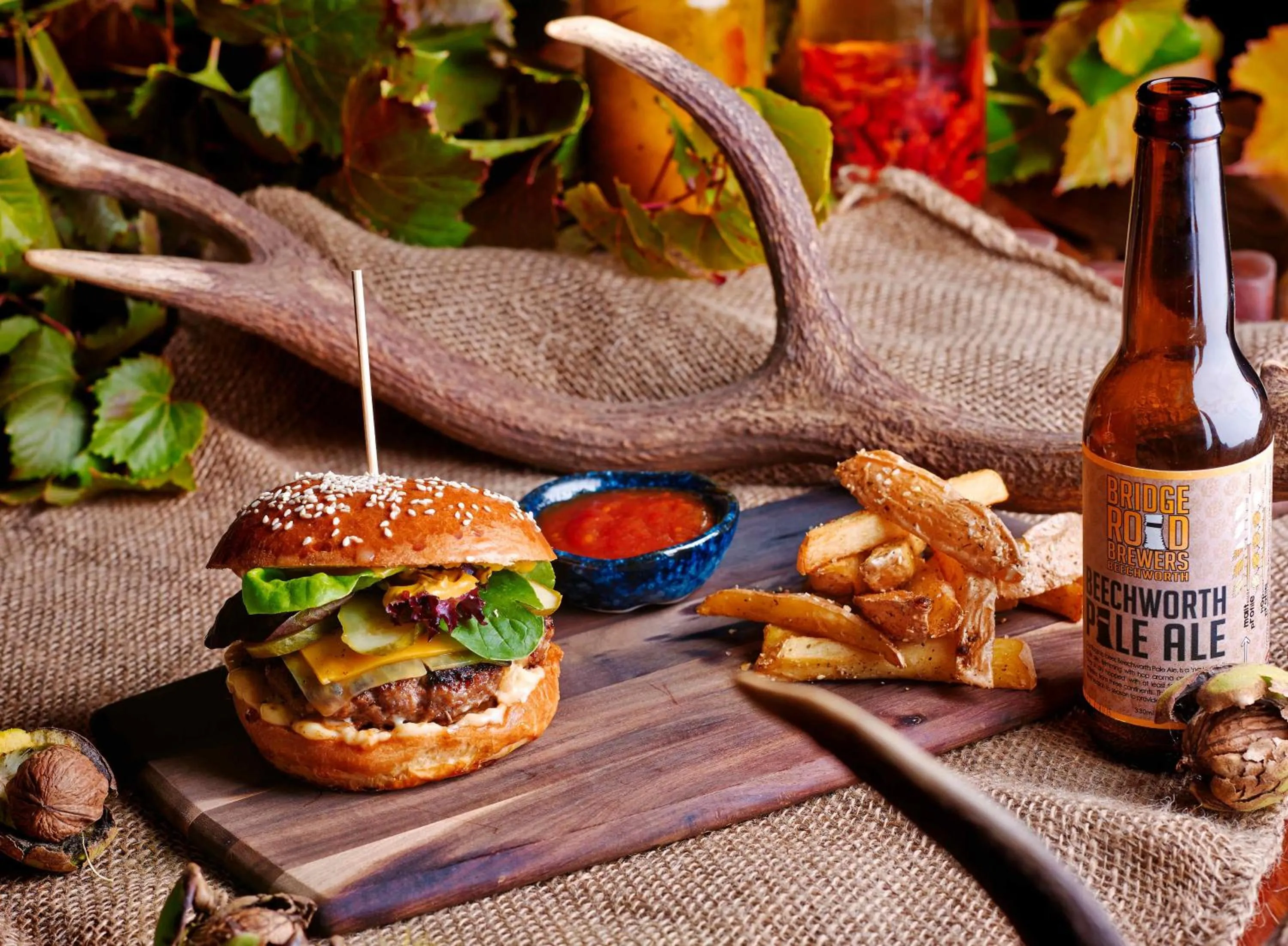 Food close-up in The Harrietville Snowline Hotel