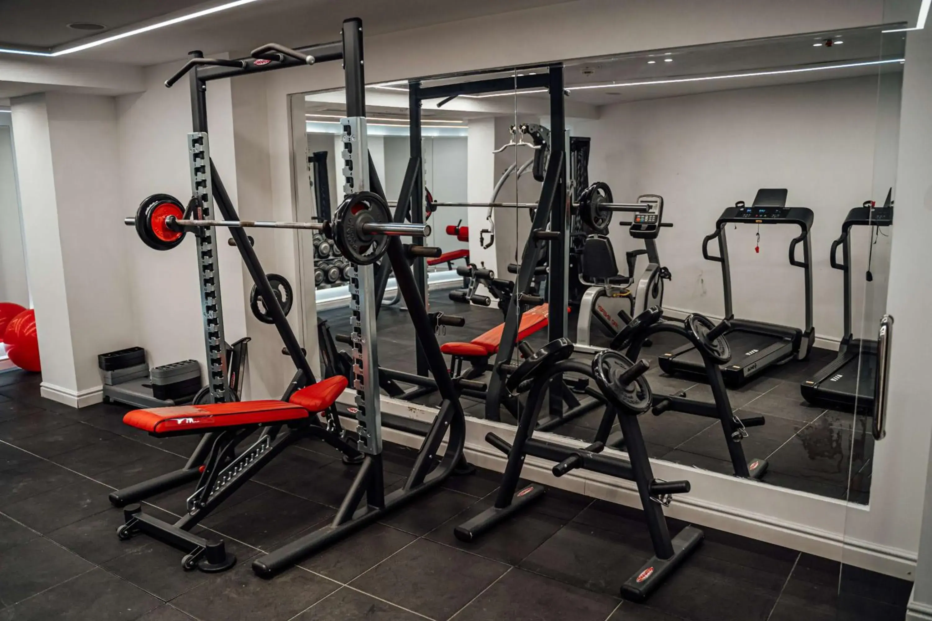 Fitness centre/facilities in Radisson Collection Morina Hotel, Tirana Fitness centre/facilities in Radisson Collection Morina Hotel, Tirana