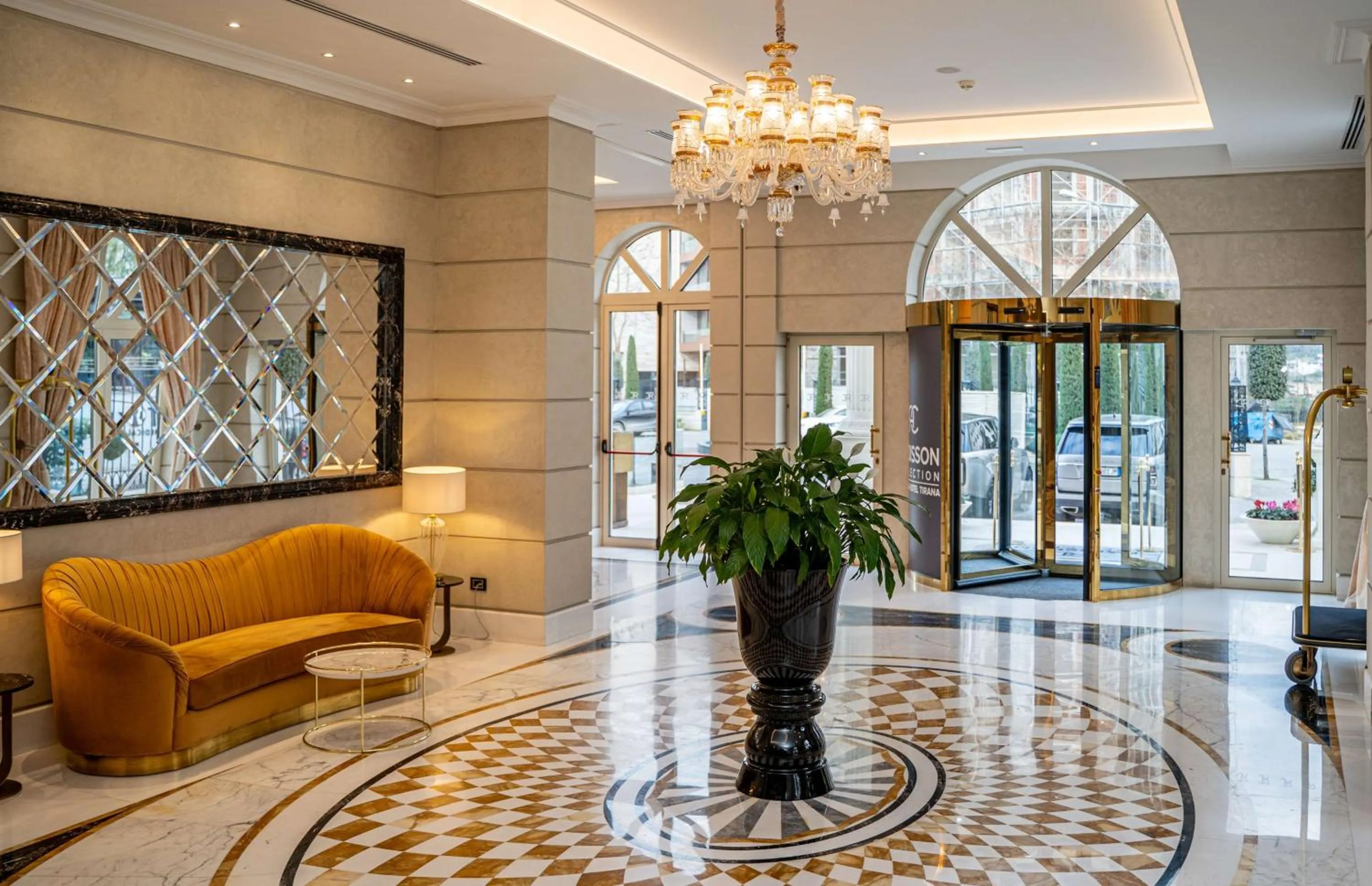 Lobby or reception in Radisson Collection Morina Hotel, Tirana