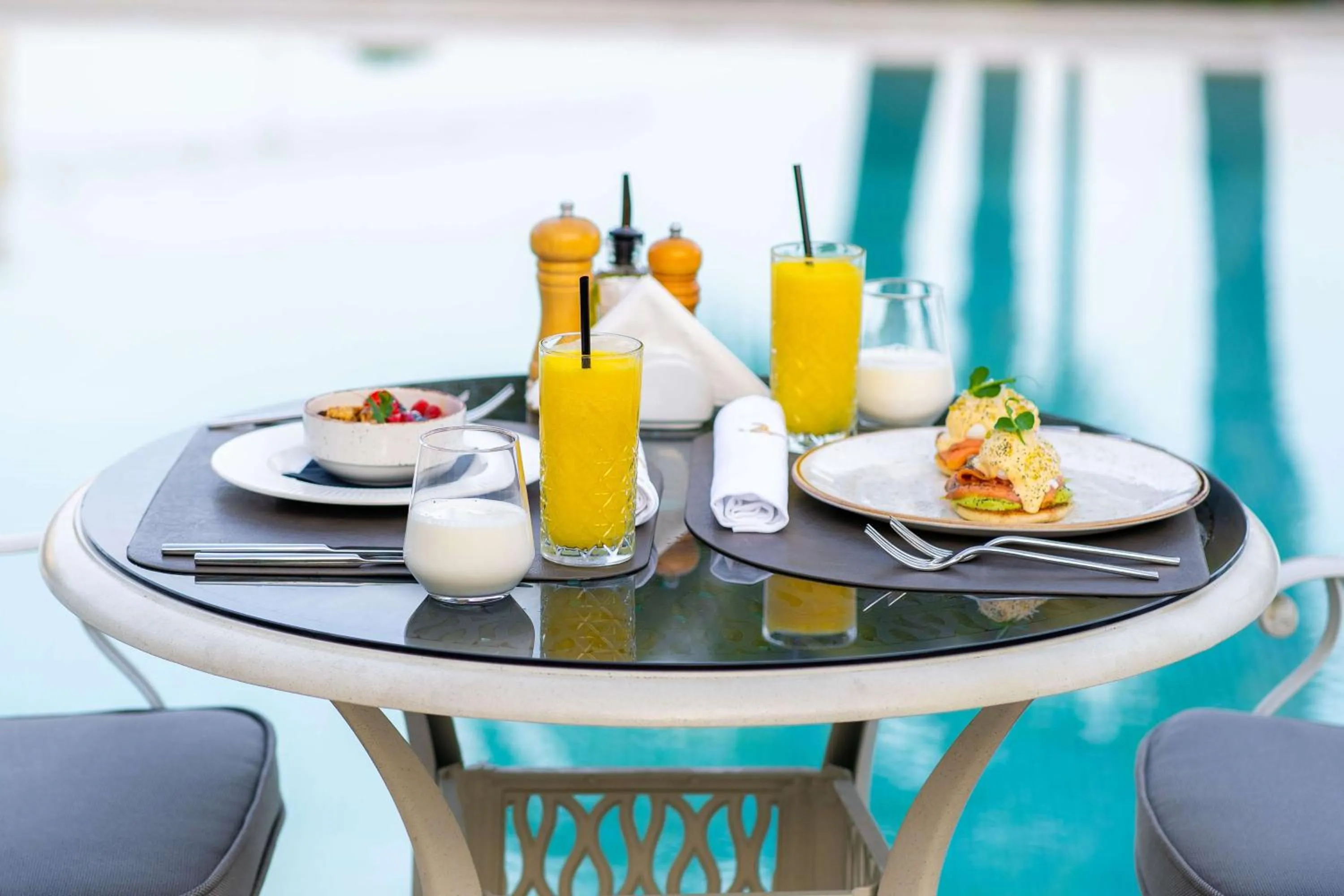 Breakfast in Radisson Collection Morina Hotel, Tirana